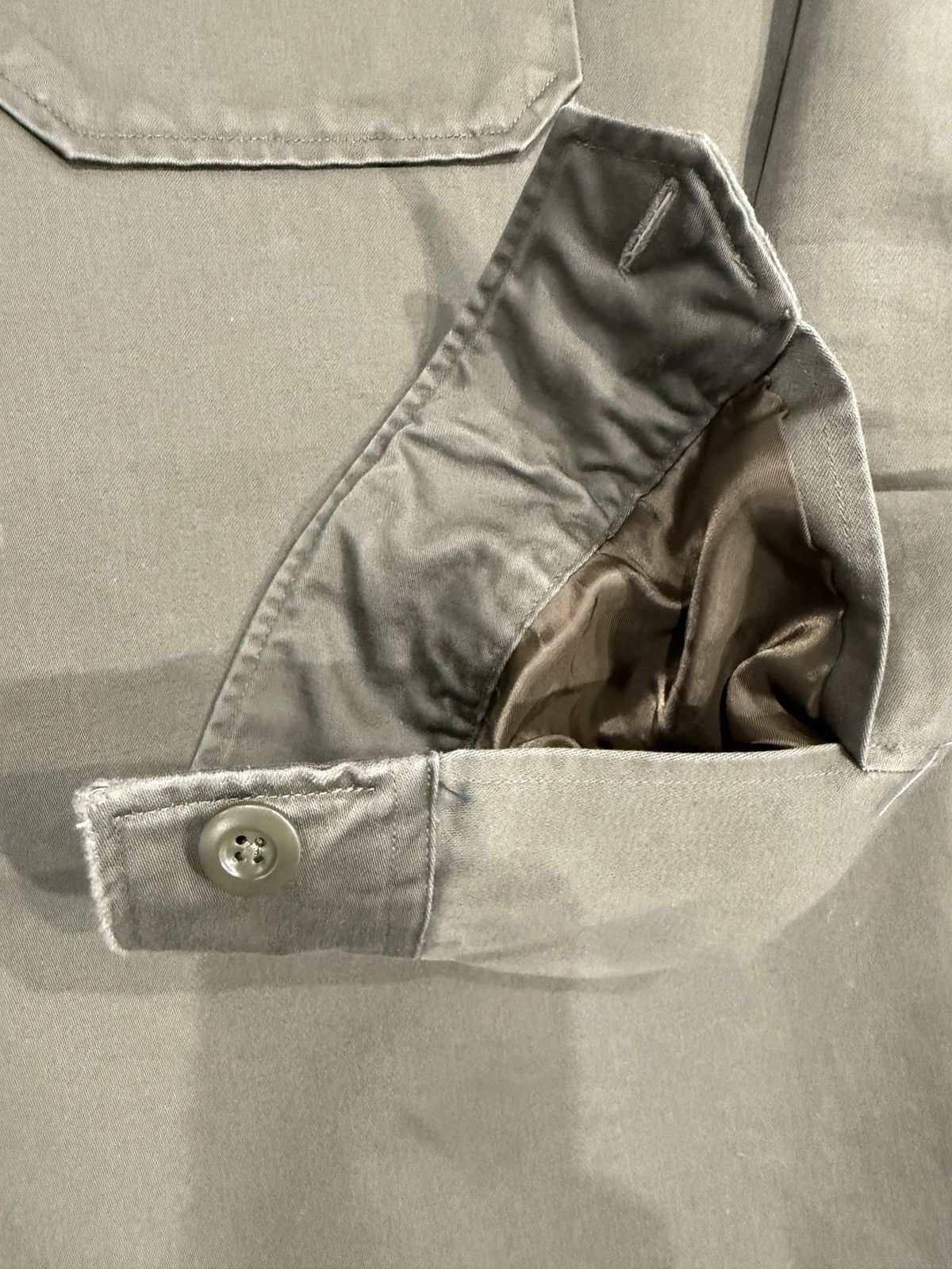 Allsaints Allsaints Fleece-Lined Cotton Overshirt Size US XL / EU 56 / 4 - 5 Thumbnail