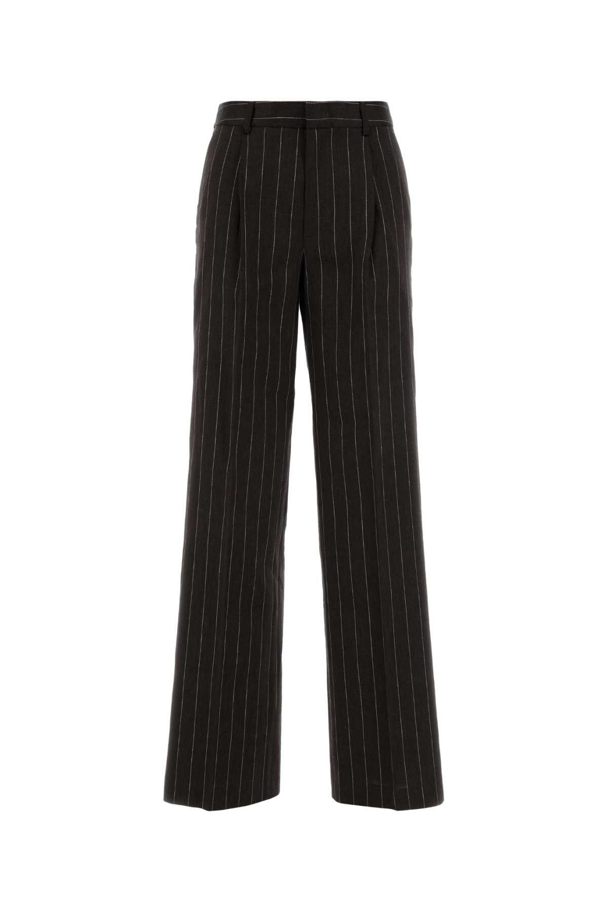 PT Torino Embroidered Linen Blend Lola Pant Size 27" / US 4 / IT 40 - 1 Thumbnail