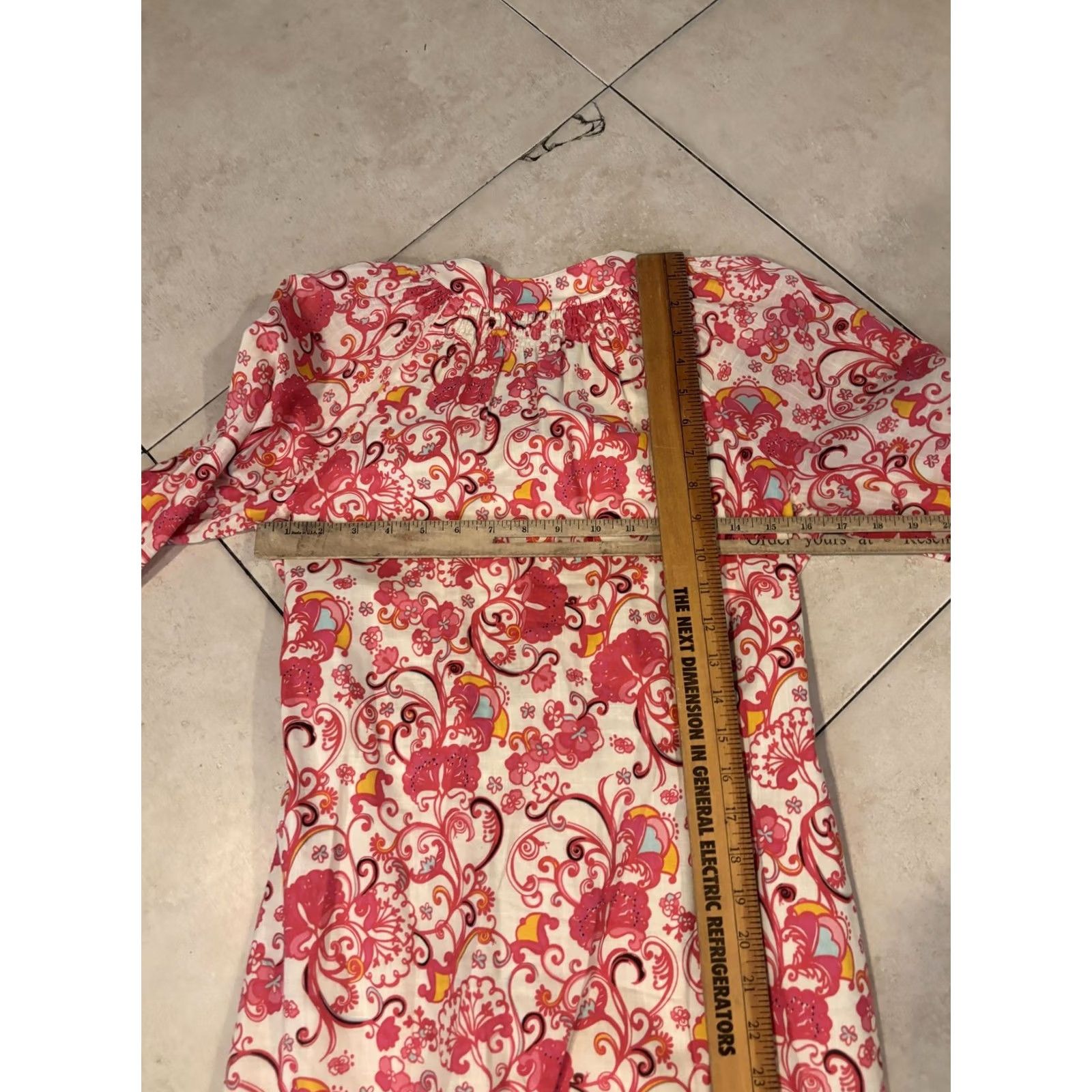Lilly Pulitzer Lilly Pulitzer Dress Womens 2 Pink Floral Elephant Print Belted Tunic Boho Size XS / US 0-2 / IT 36-38 - 5 Thumbnail
