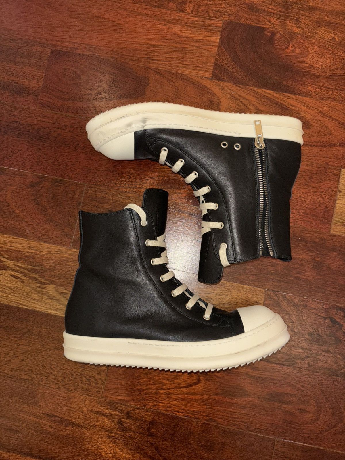 Rick Owens SS19 Babel Translucent Leather Ramones | Grailed