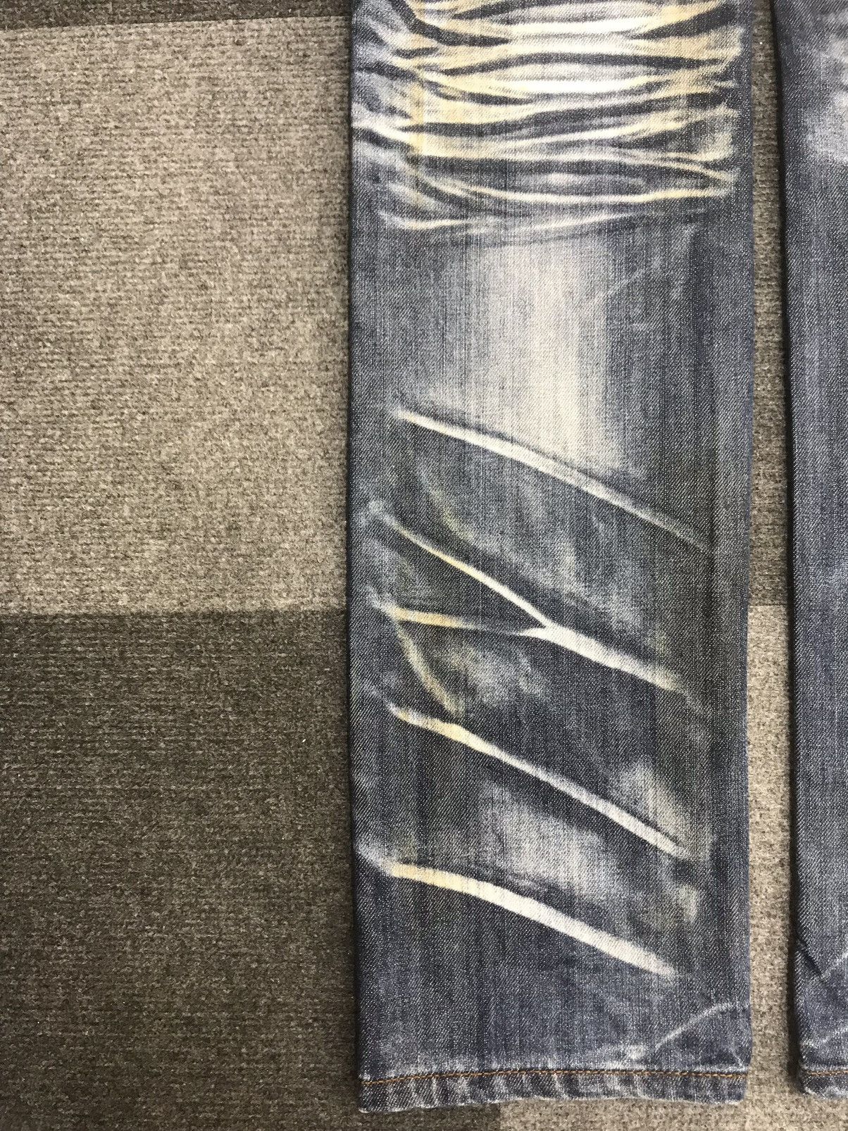 Japanese Brand 💥SICK💥semantic design Biker Style Sick Fades Denim F225 Size US 31 - 17 Thumbnail