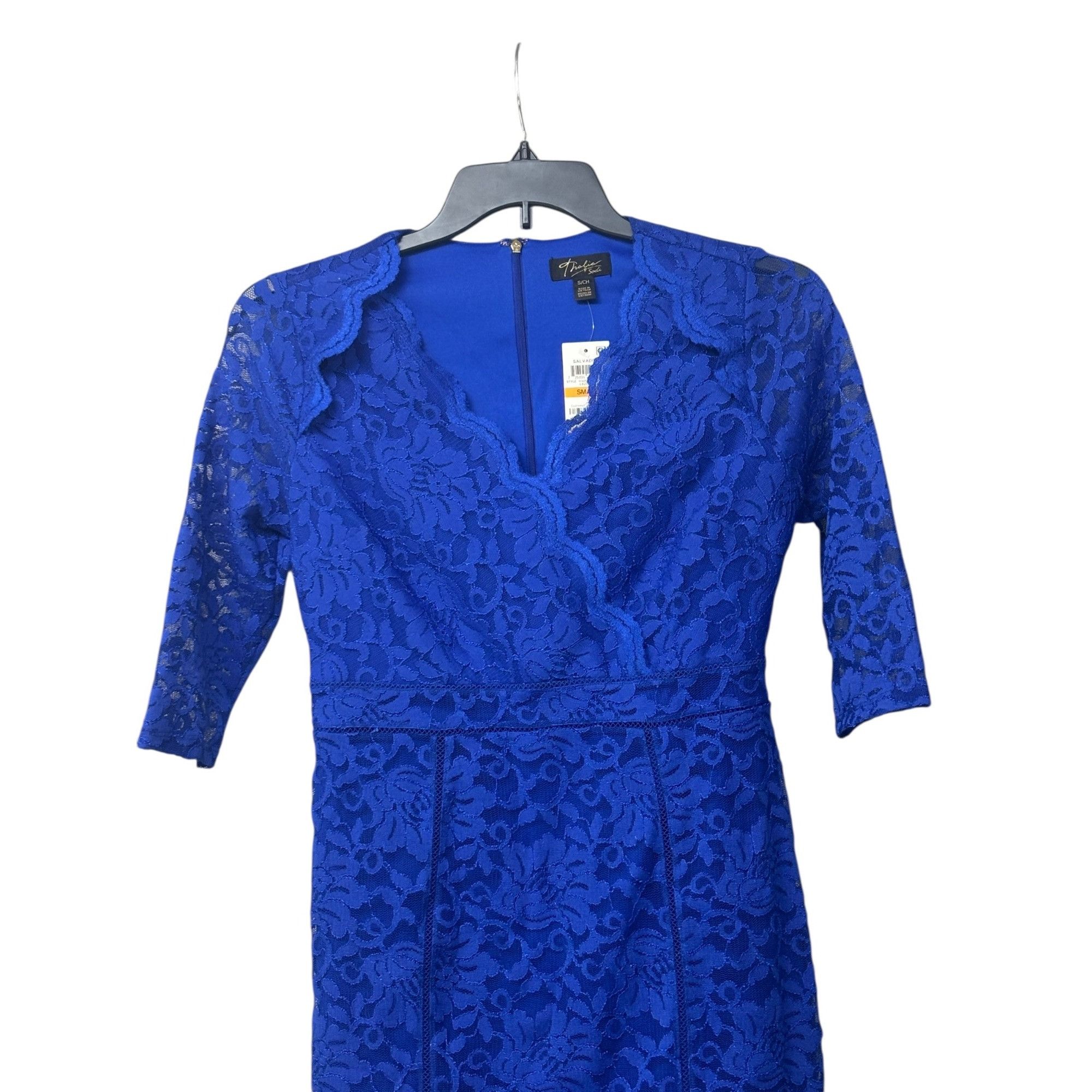 Other Thalia Sodi Lace Sheath Dress, Lazulite, Sz. S Size S / US 4 / IT 40 - 4 Thumbnail