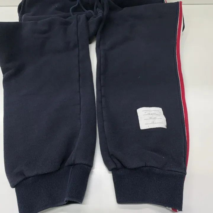 Thom Browne Thom Browne Blue Striped Sweatpants for Men -2507 Size US 30 / EU 46 - 3 Thumbnail