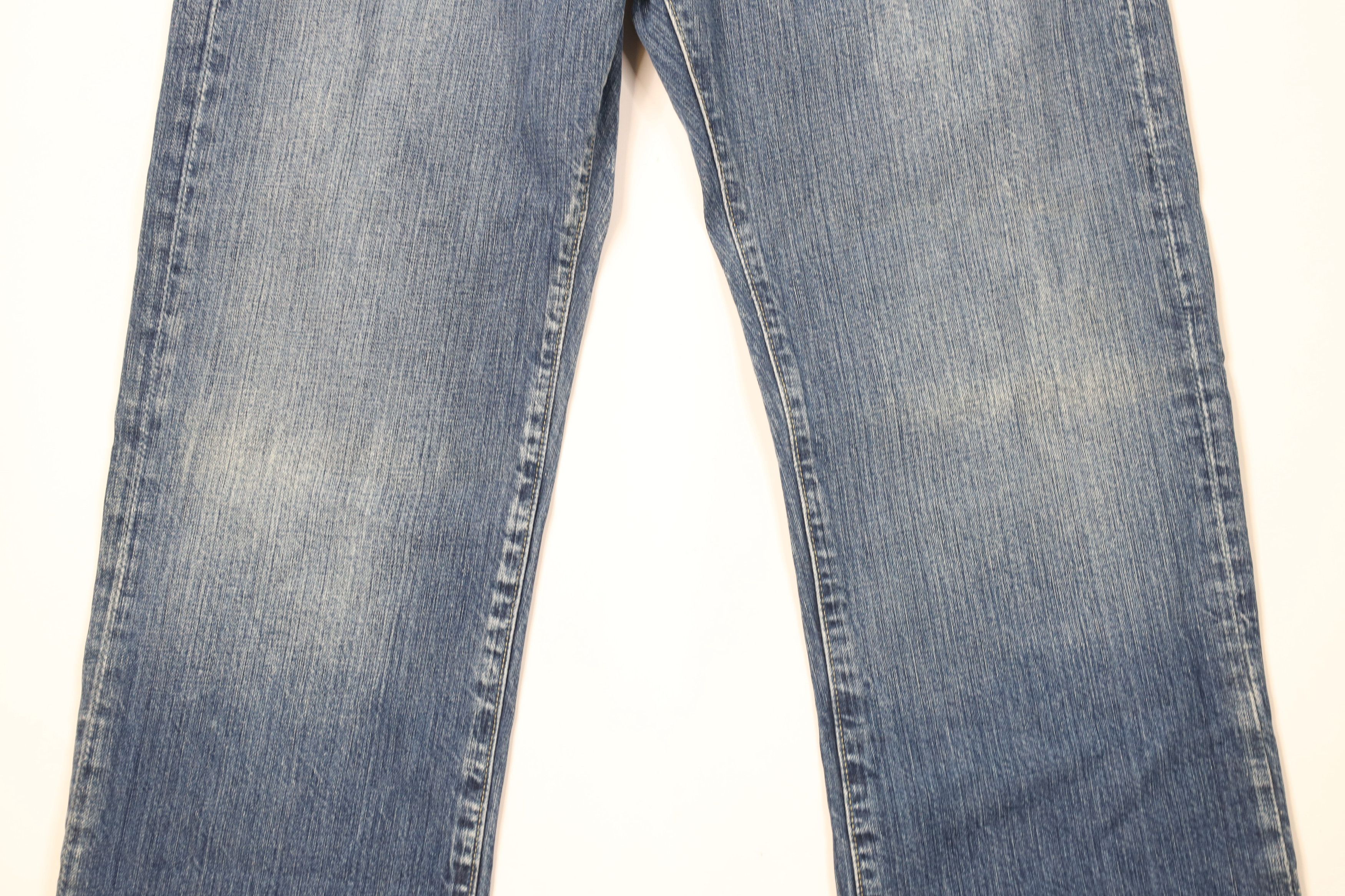 Ralph Lauren Vintage 90s Ralph Lauren RL Wide Leg Denim Jeans Blue Cotton Size US 34 / EU 50 - 3 Thumbnail