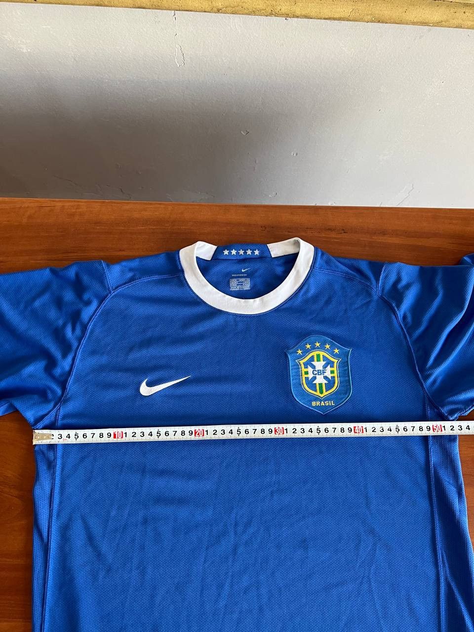 Vintage 2006/8 BRAZIL TEAM AWAY SOCCER FOOTBALL JERSEY SHIRT NIKE M Size US M / EU 48-50 / 2 - 14 Thumbnail