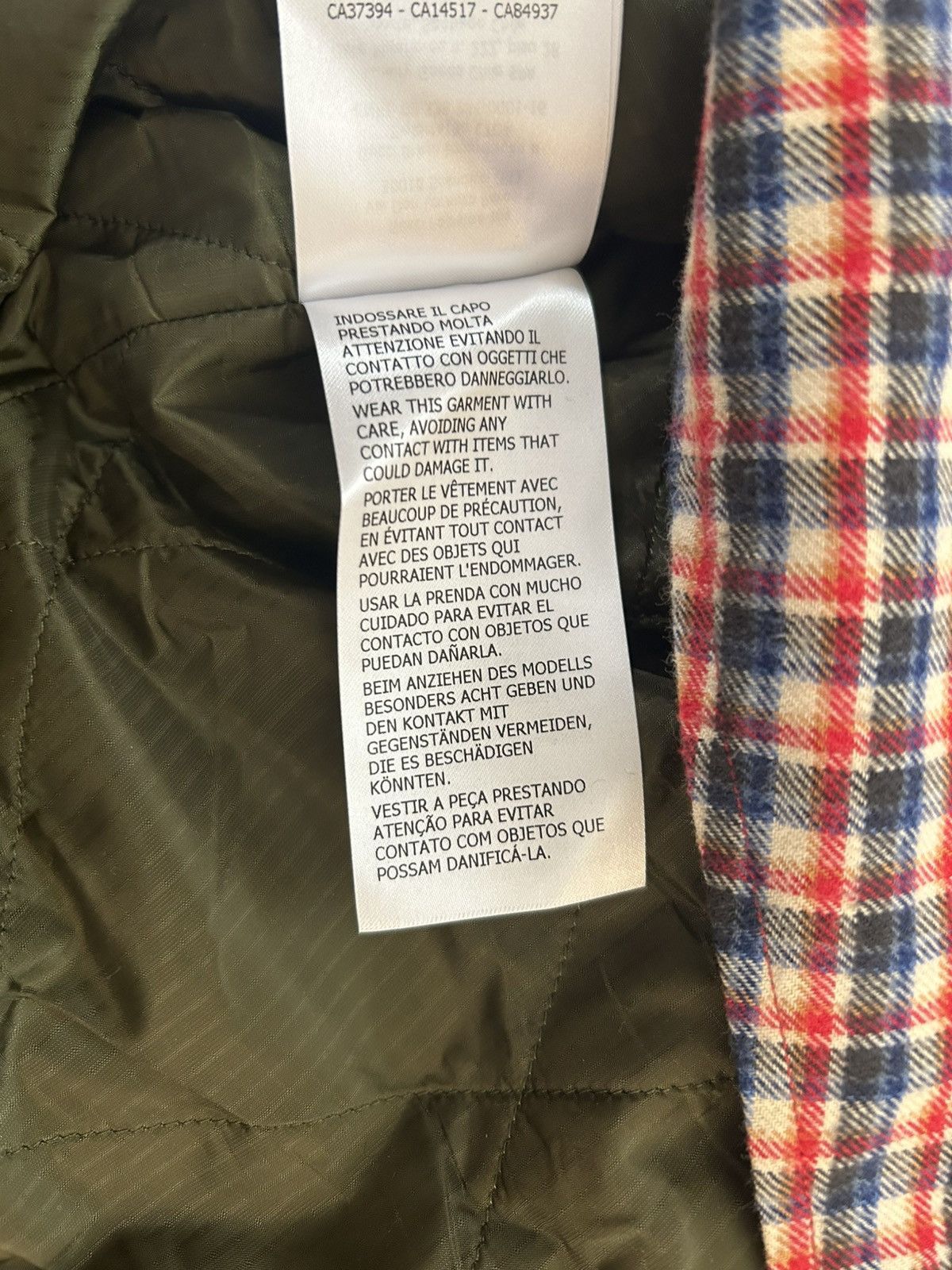 Gucci Gucci ICCUG (ICUG) Squirrel Appliqué Check Overshirt Jacket Size US L / EU 52-54 / 3 - 10 Thumbnail