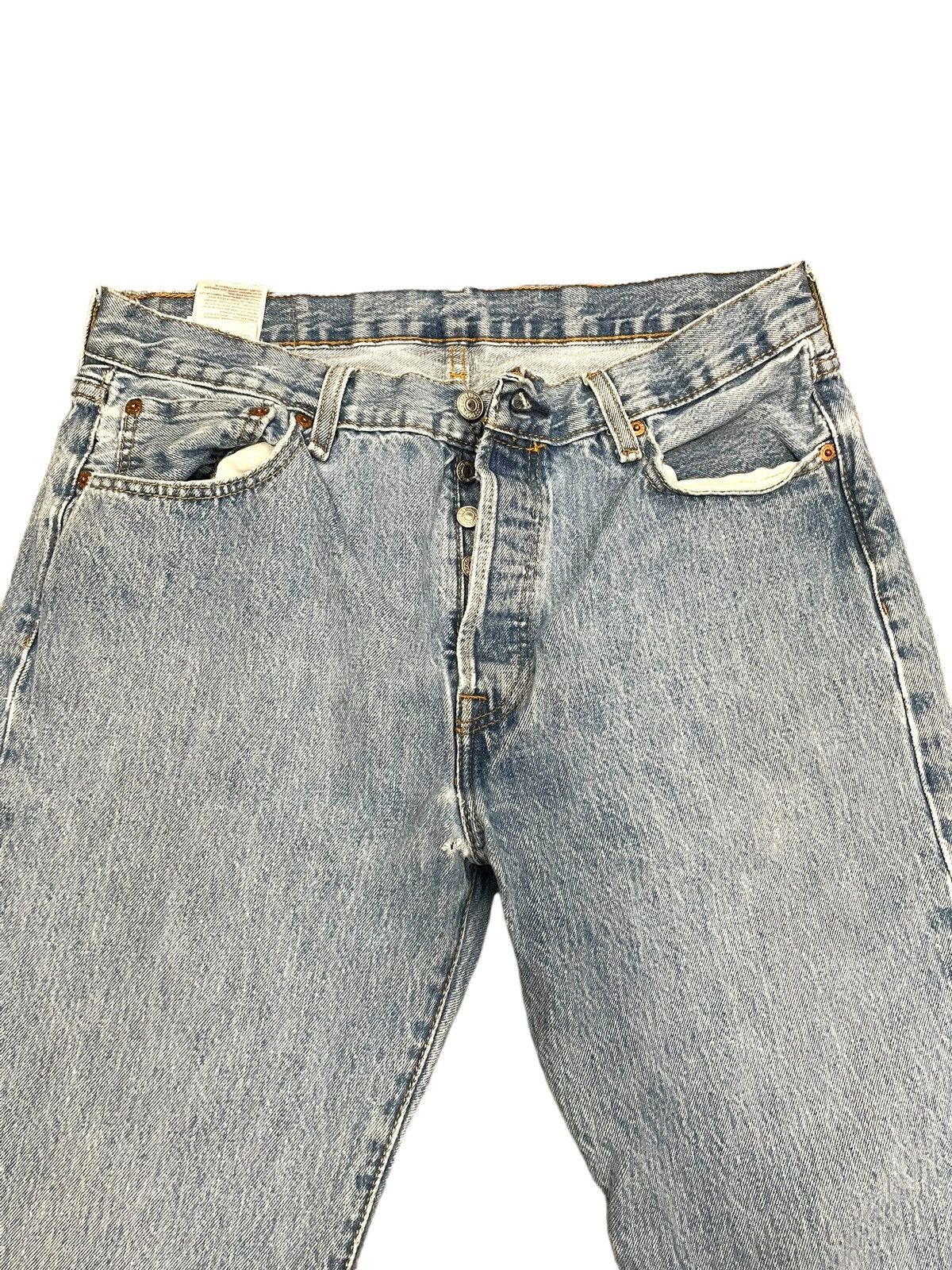 Designer × Levi's Levis 501xx 34x34 Button Fly Jeans Size US 34 / EU 50 - 5 Thumbnail