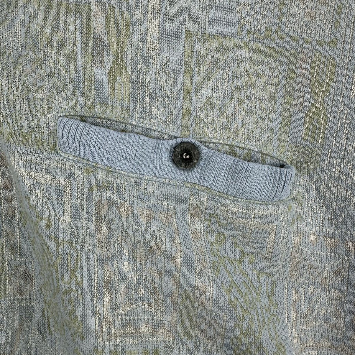 Japanese Brand Vintage 80's Knit Polo Shirt Single Pocket Size US M / EU 48-50 / 2 - 9 Thumbnail