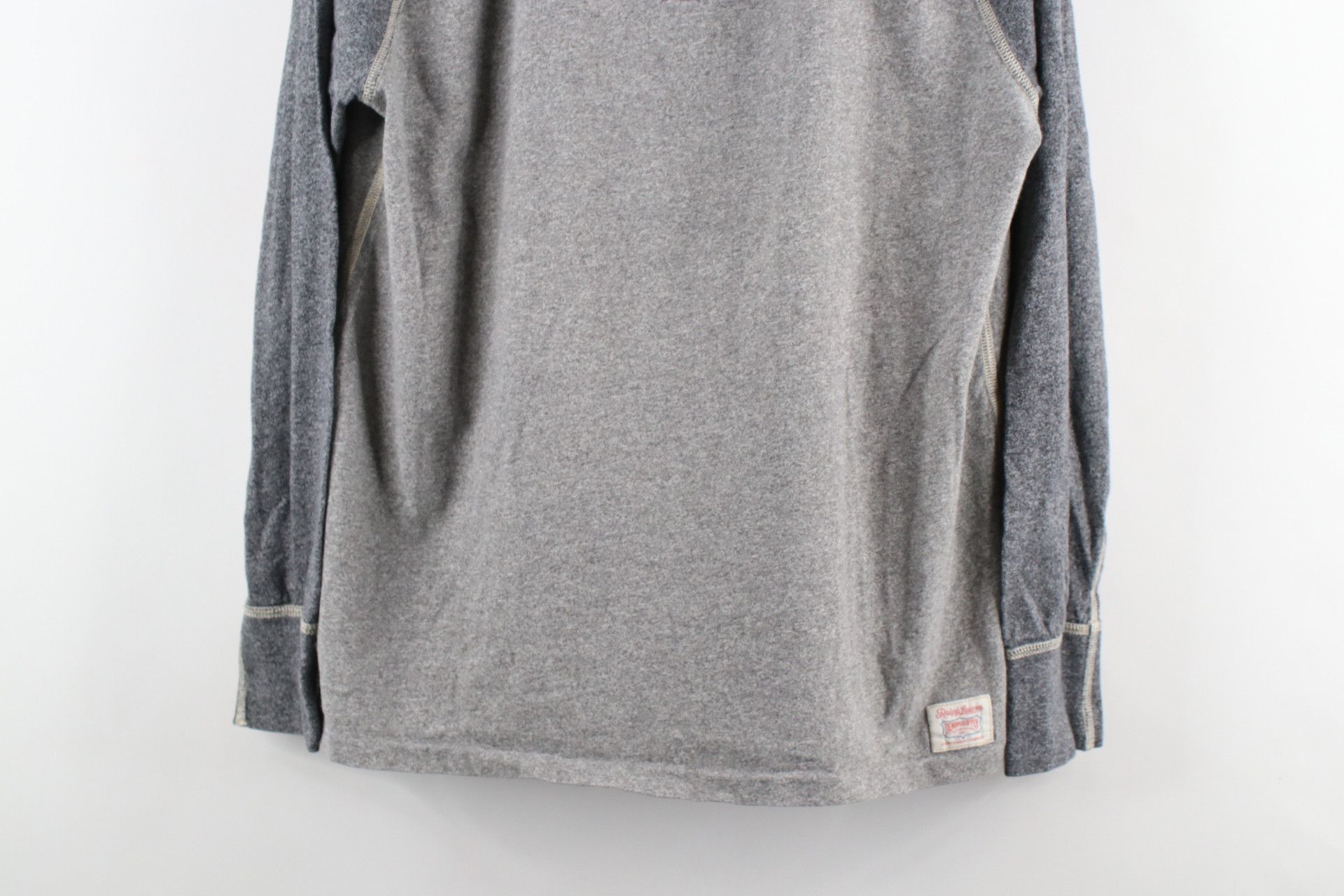 Polo Ralph Lauren Vintage Ralph Lauren Denim Long Sleeve Henley T-Shirt Gray Size US L / EU 52-54 / 3 - 3 Thumbnail