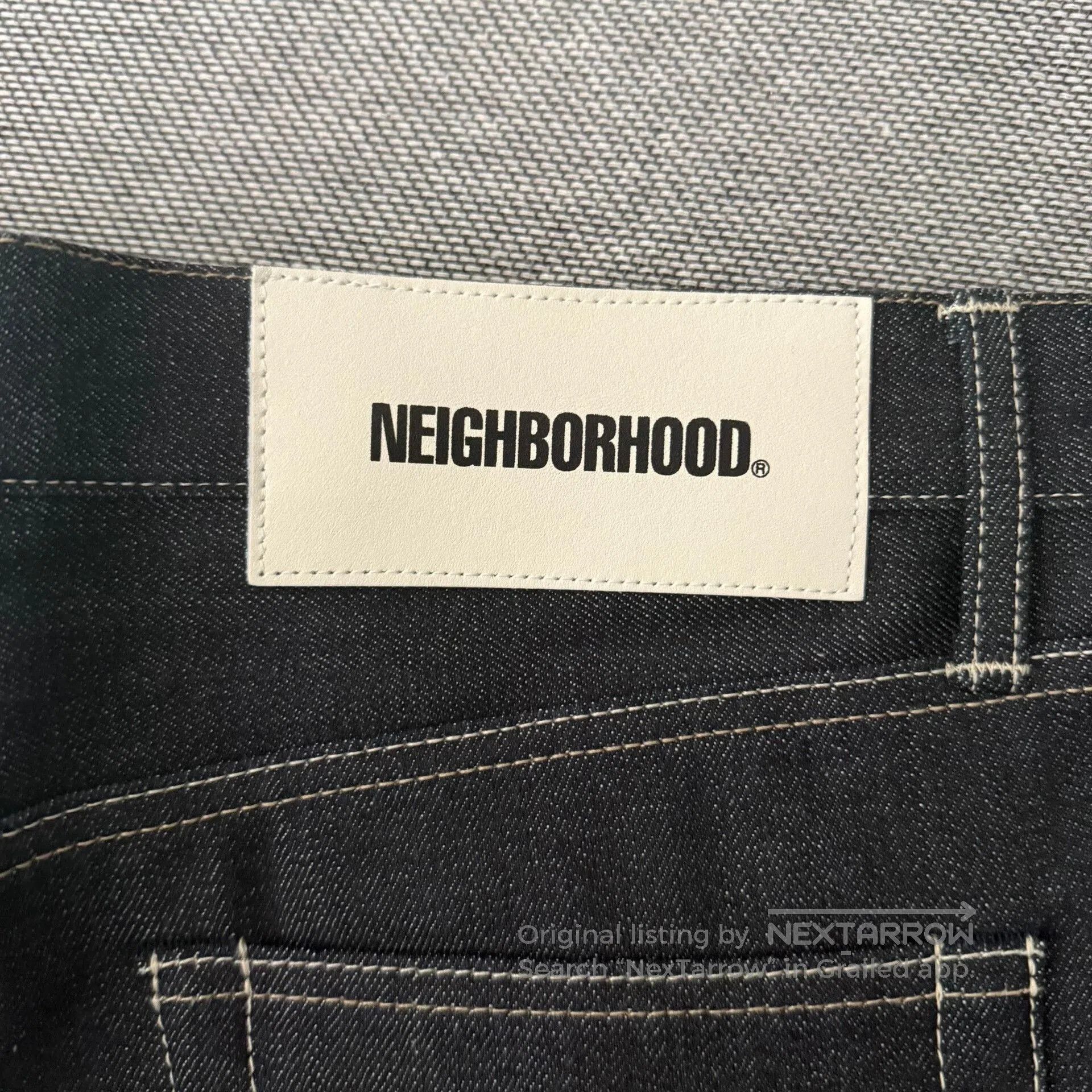 Neighborhood Neighborhood 24AW Basic Raw Jeans. Size US 36 / EU 52 - 6 Thumbnail