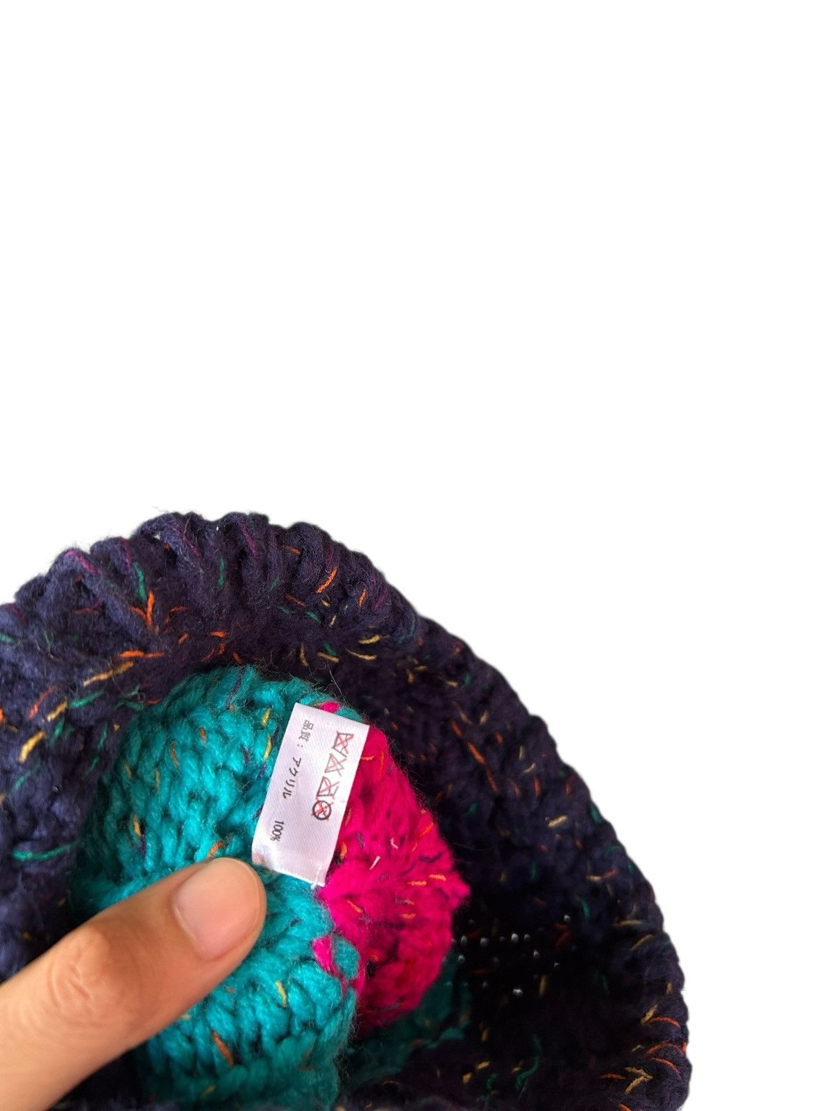 Kapital Crochet Knitted Handmade Japanese Style Beanie Hats Size ONE SIZE - 6 Thumbnail