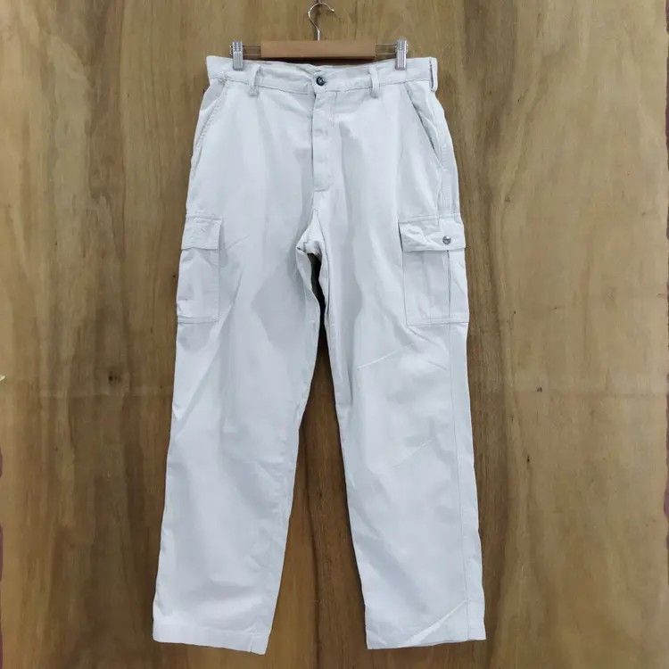 Dockers × Japanese Brand DOCKERS CREAM CARGO PANTS Size US 32 / EU 48 - 1 Thumbnail