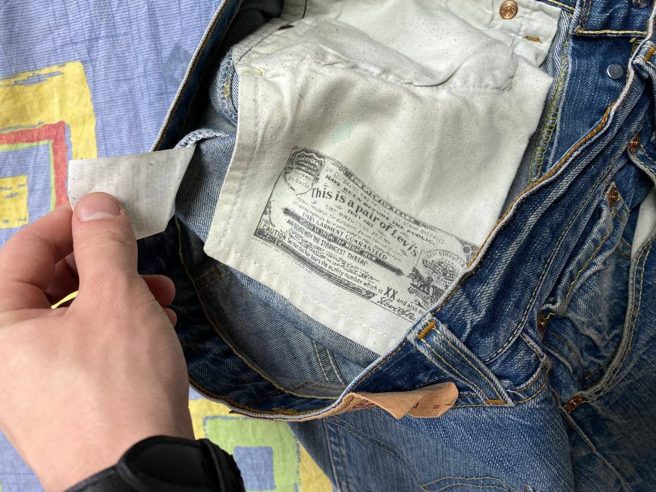 Levi's Vintage Levi’s jeans pants Size US 32 / EU 48 - 15 Thumbnail