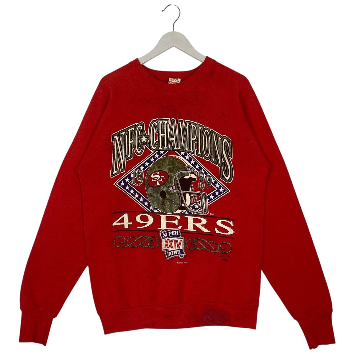 Other Vintage 90s San Francisco 49ers NFC Champions Sweatshirt Size US L / EU 52-54 / 3 - 1 Thumbnail
