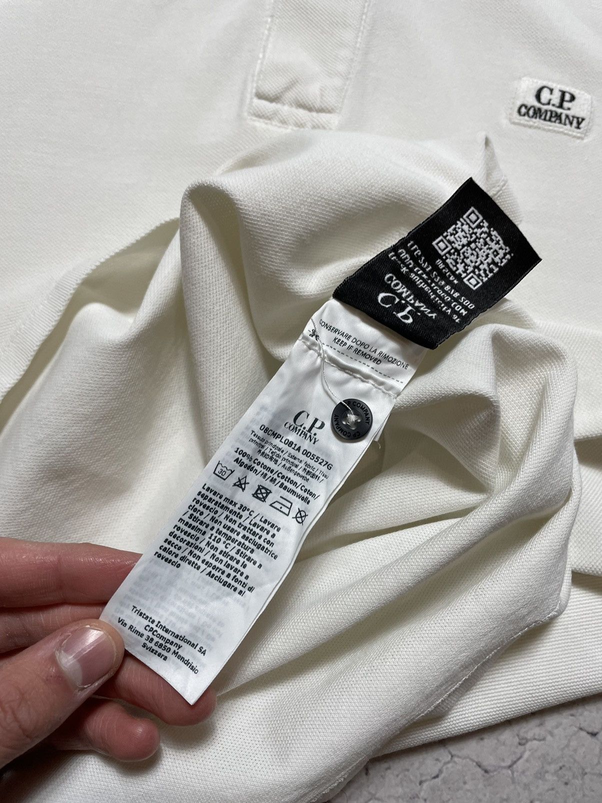 C.P. Company Vintage Polo Shirt C.P Company White Casual Size US XL / EU 56 / 4 - 11 Thumbnail