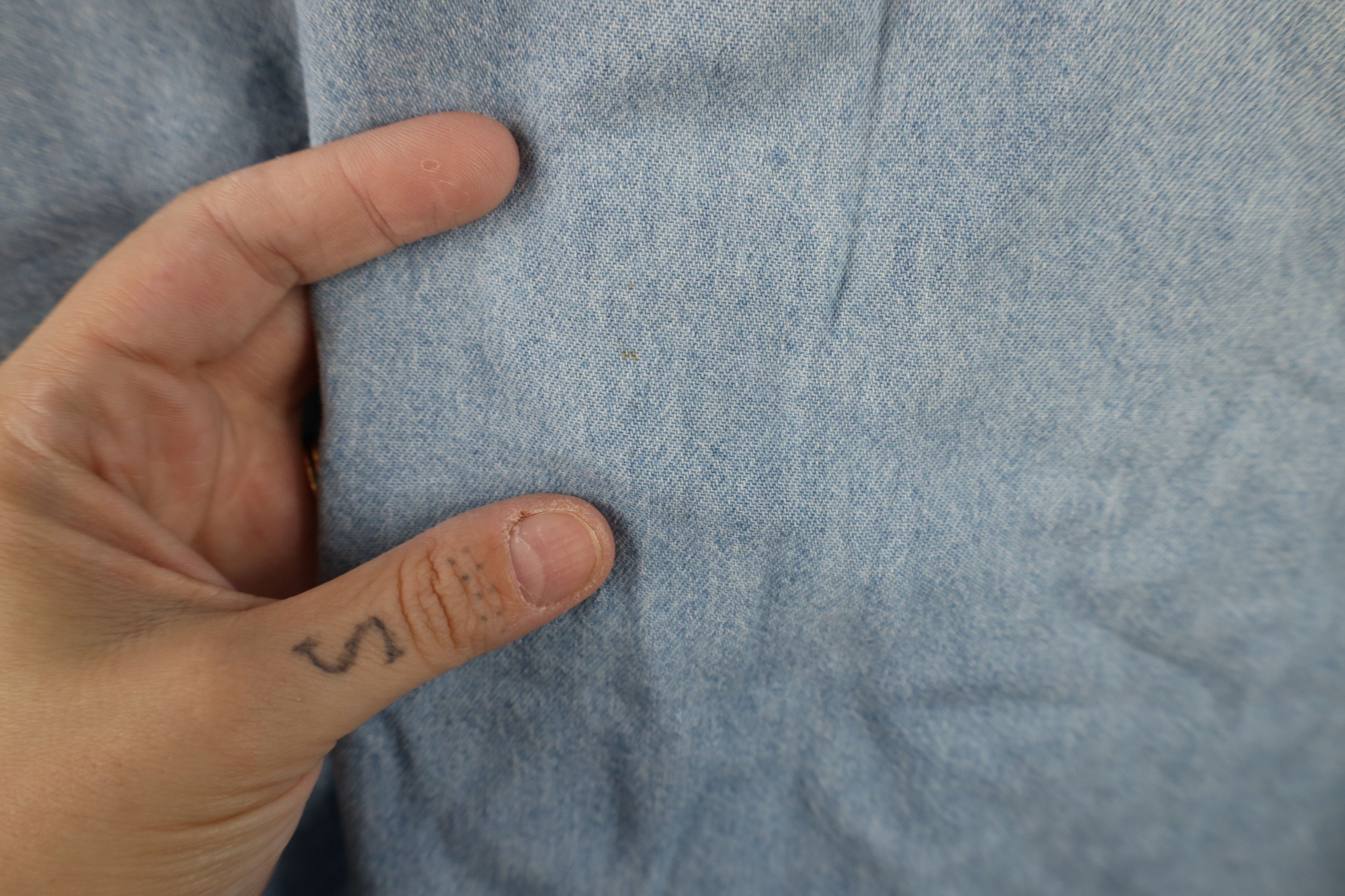 Vintage Vintage Y2K American Festival Denim Jean Button Down Shirt Size US XXL / EU 58 / 5 - 12 Thumbnail