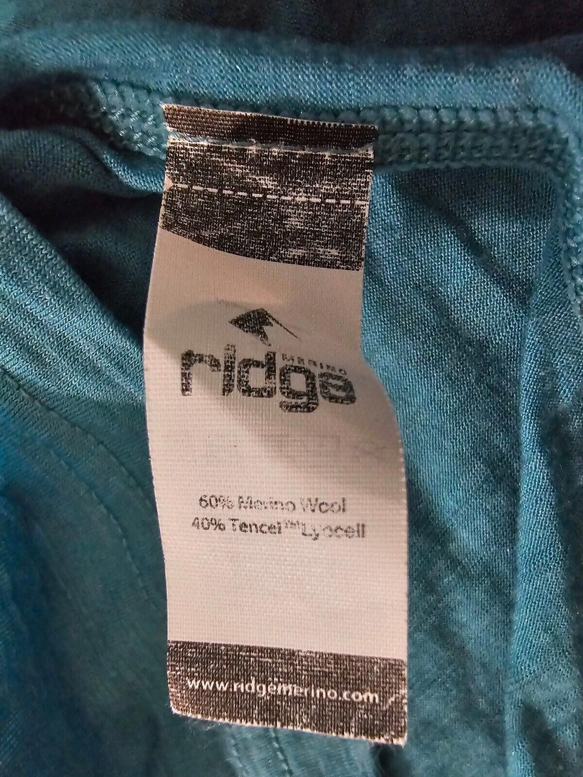 Designer Merino Ridge Tank Top Medium Blue Merino Wool Lyocell Size M / US 6-8 / IT 42-44 - 7 Thumbnail