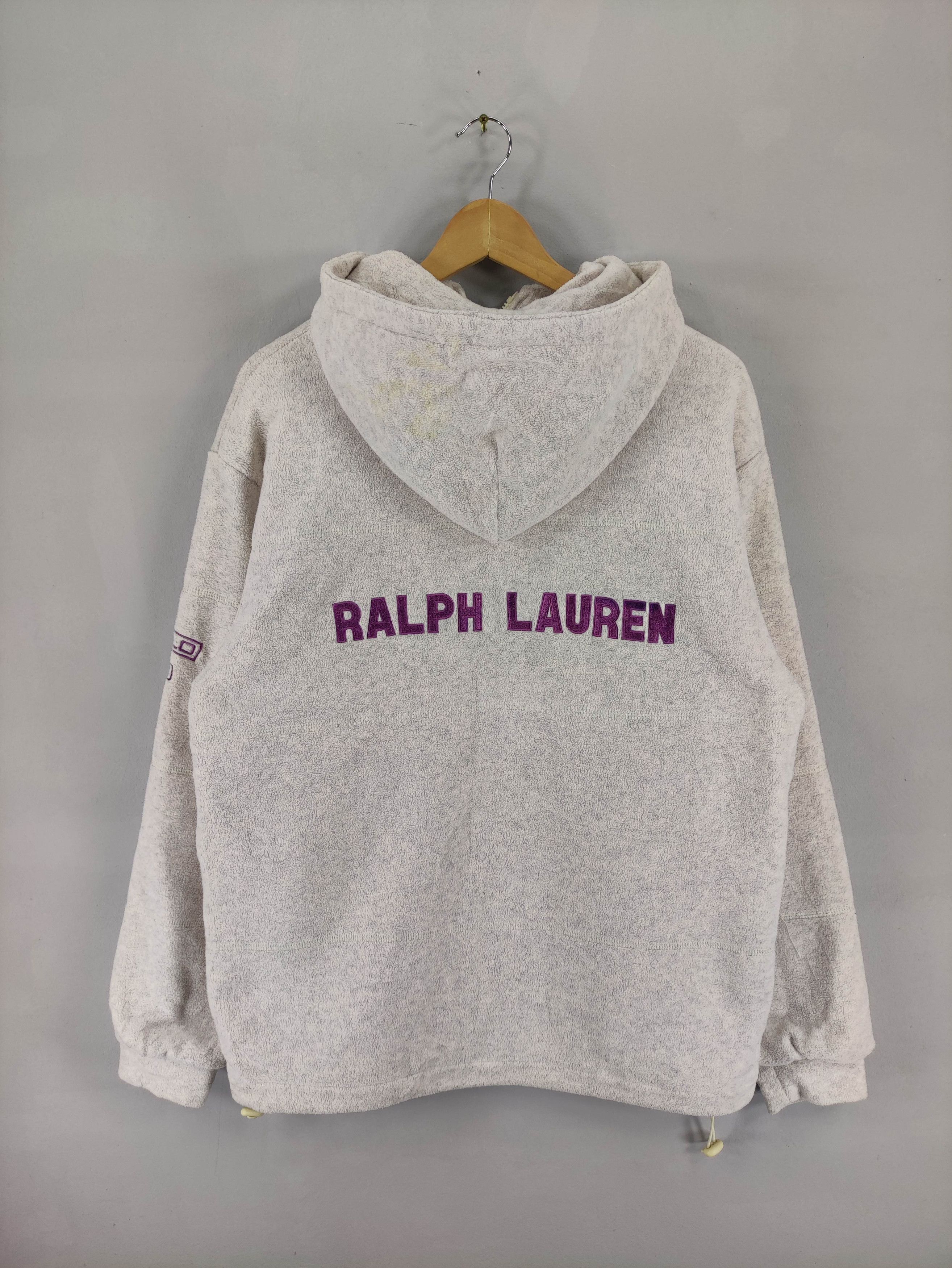 Japanese Brand Vintage RL Polo Sport Fleece Hoodie Jacket Zipper Size US L / EU 52-54 / 3 - 1 Thumbnail