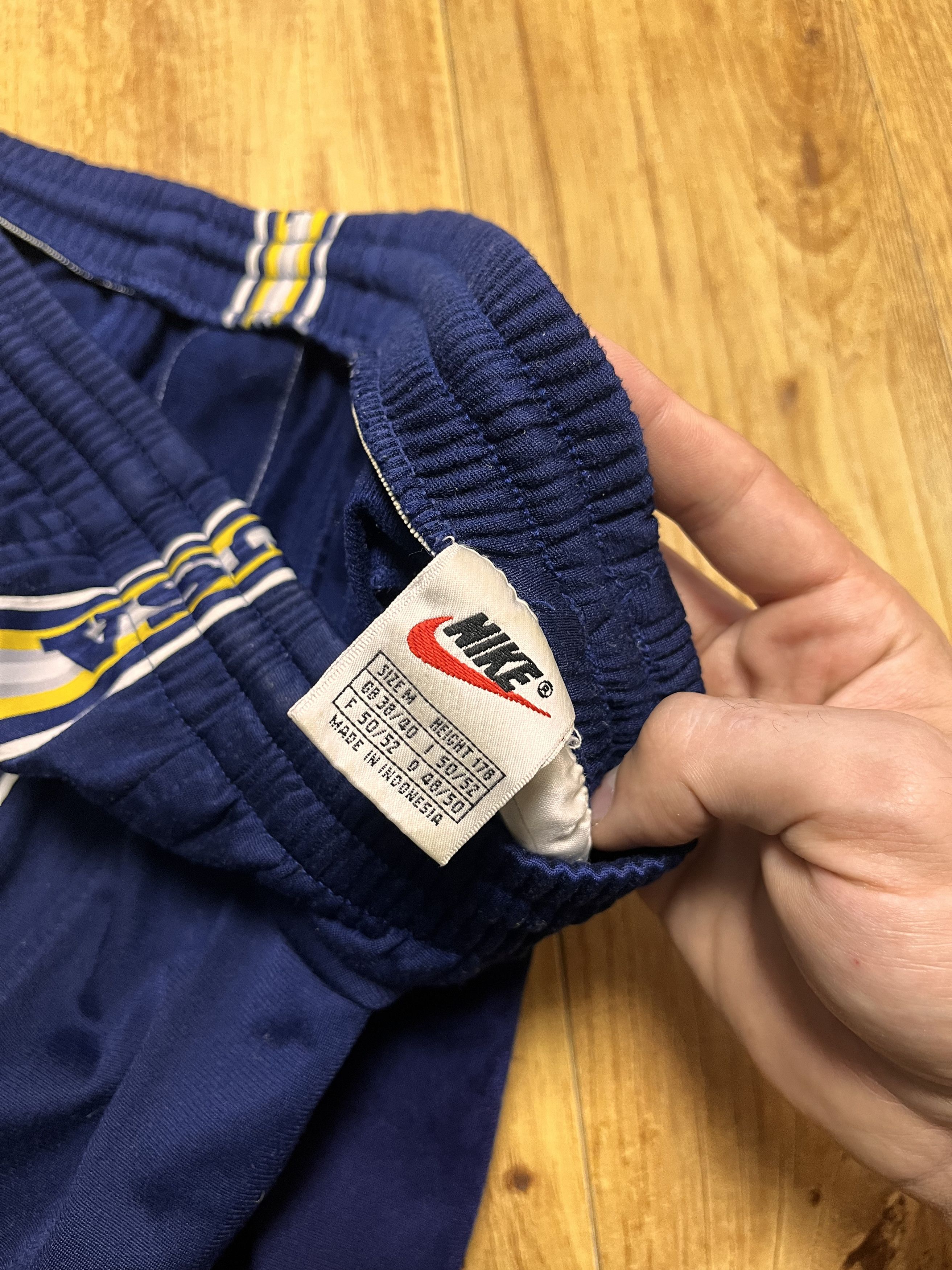 Nike × Vintage 90s Nike USA Vintage Track Pants Sports Joggers Size US 34 / EU 50 - 3 Thumbnail