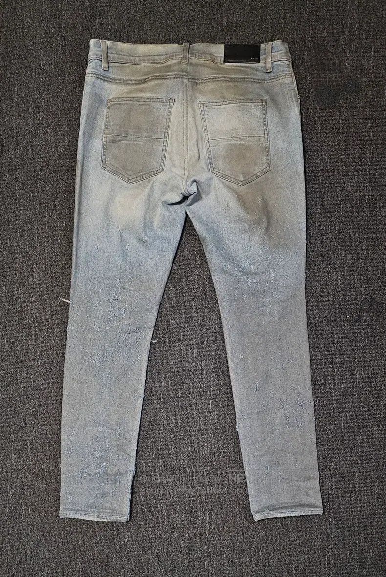 Amiri Amiri Size 34 Bullet-hole coated jeans have been changed in Size US 34 / EU 50 - 4 Thumbnail