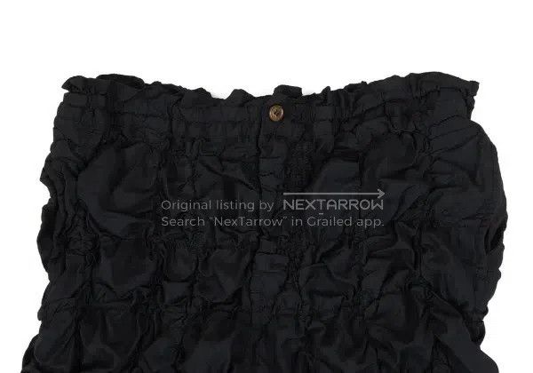 Comme des Garcons Comme Des Garcons size M Black vintage multi-layered pleat Size 22" - 4 Thumbnail
