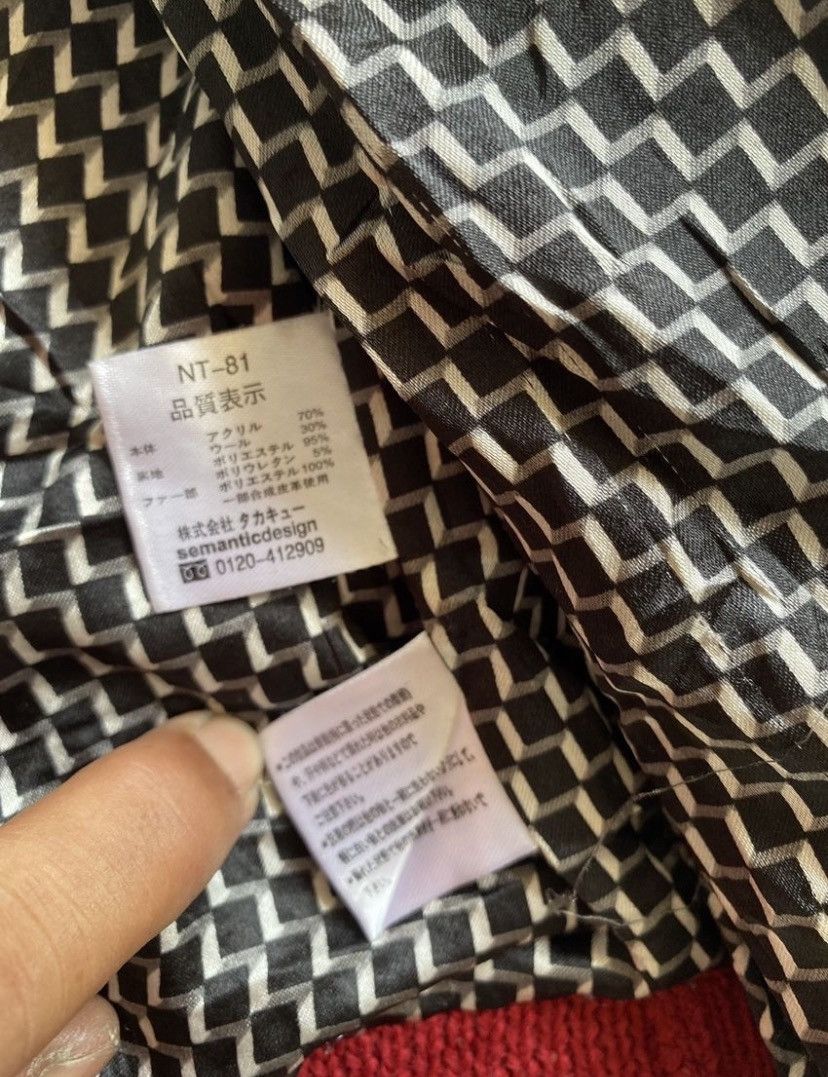 If Six Was Nine Knitted SEMANTIC DESIGN Japanese Brand Size US L / EU 52-54 / 3 - 16 Thumbnail