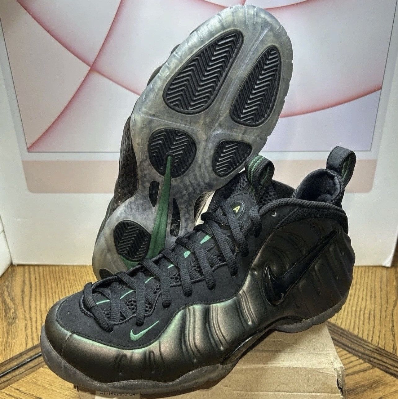 Size 11.5 - Nike Air Foamposite Pro Pine Green 2011 LIKENEW