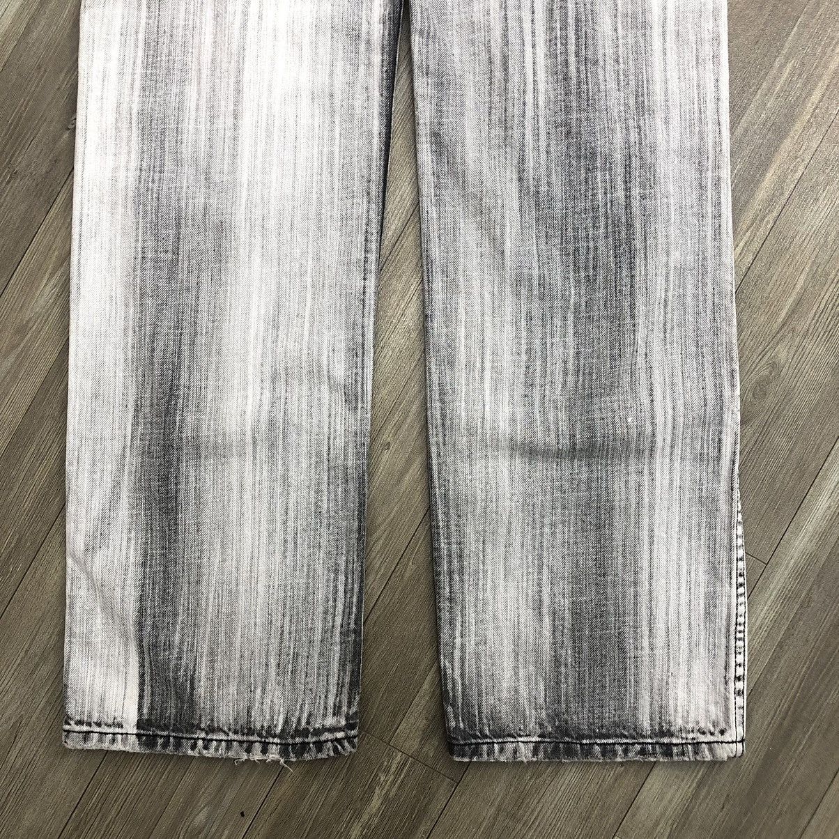 Tornado Mart 2000s Tornado Mart Style Bleached Punk Distressed Jeans Size US 34 / EU 50 - 12 Thumbnail
