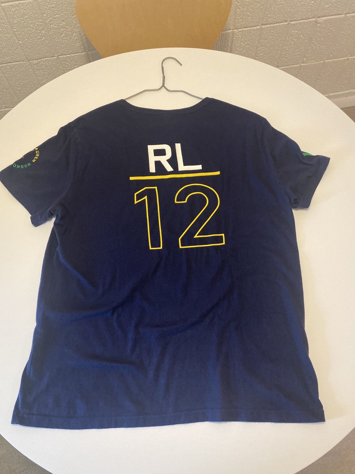 Vintage Polo Ralph Lauren 2012 US OPEN mens t-shirt Size US L / EU 52-54 / 3 - 2 Thumbnail
