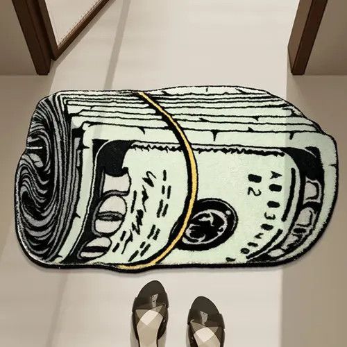 VIBE 3D Money Shape Soft Rug Size ONE SIZE - 1 Thumbnail