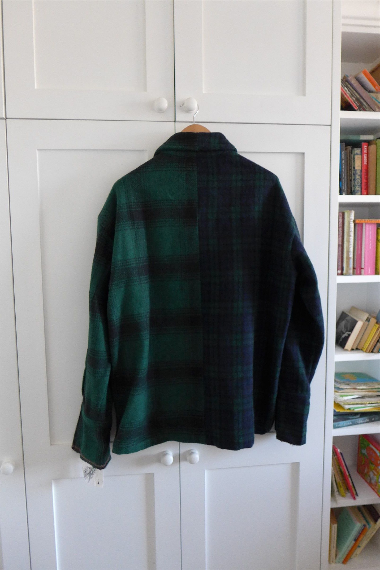 Greg Lauren Greg Lauren Hunter Shawl Collar Jacket - Green & Blue Plaid Size US L / EU 52-54 / 3 - 5 Thumbnail