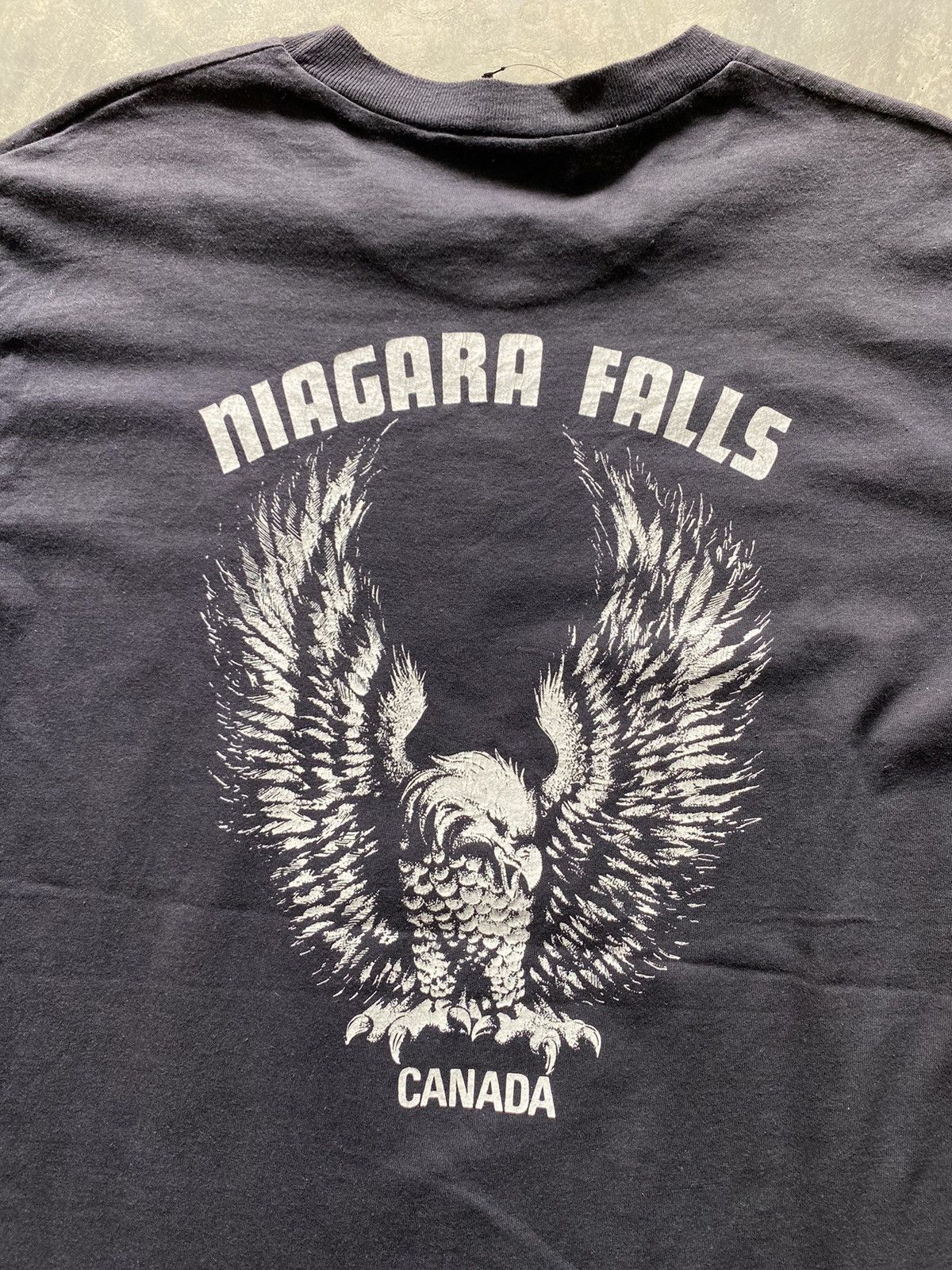 Vintage Harley Davidson Niagara Falls 3D Emblem