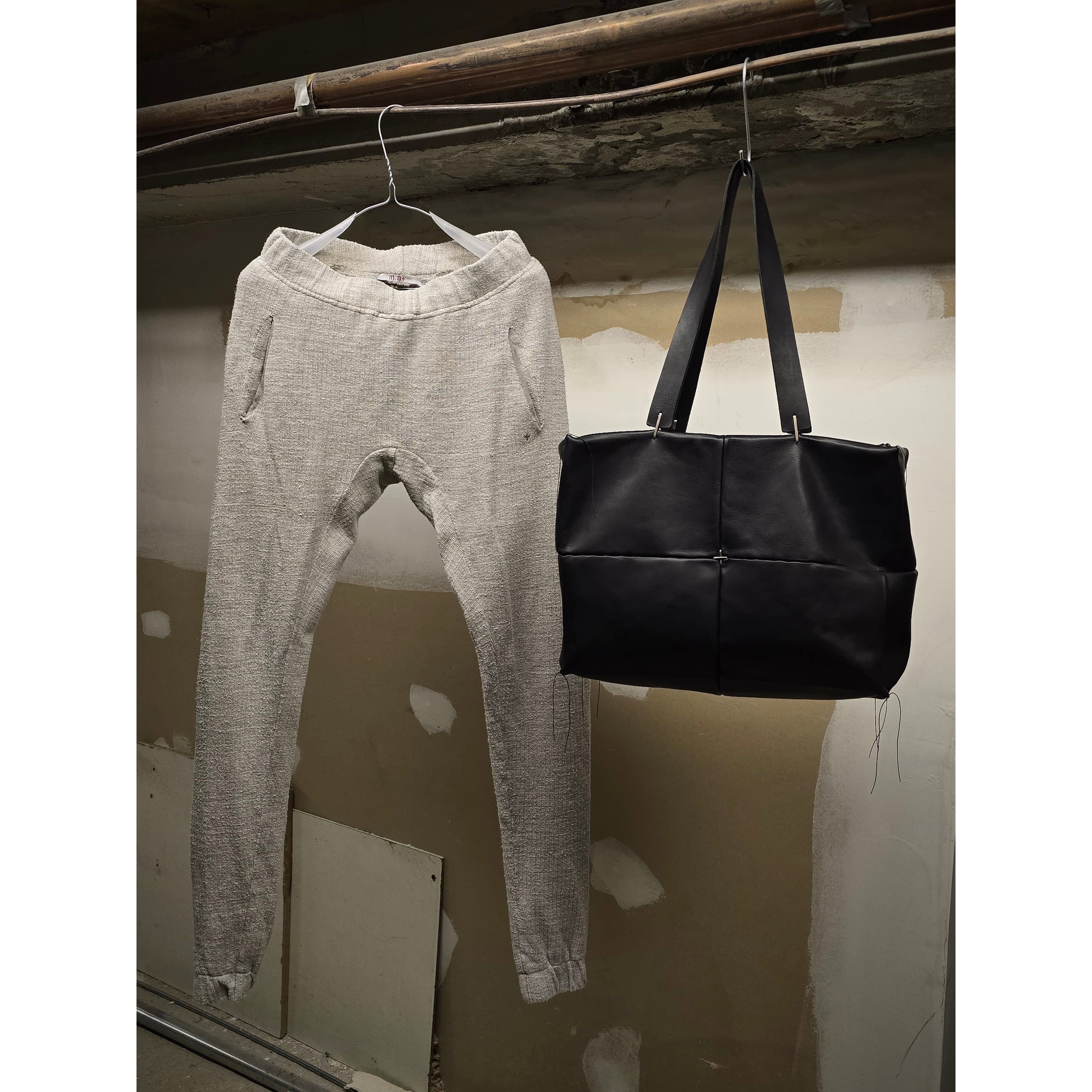 Ma+ m.a+ by Maurizio Amadei 24 P1121EE Fitted Linen Knit Pants Size US 28 / EU 44 - 8 Thumbnail