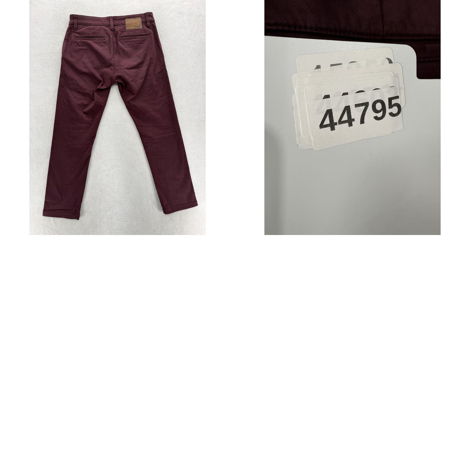 Mavi Mavi Johnny Pants Mens 30x28 Burgundy Slim Leg Chino Twill Stretch Casual Preppy Pants Mens Burgundy Chino Twill Stretch Johnny Size US 30 / EU 46 - 9 Thumbnail