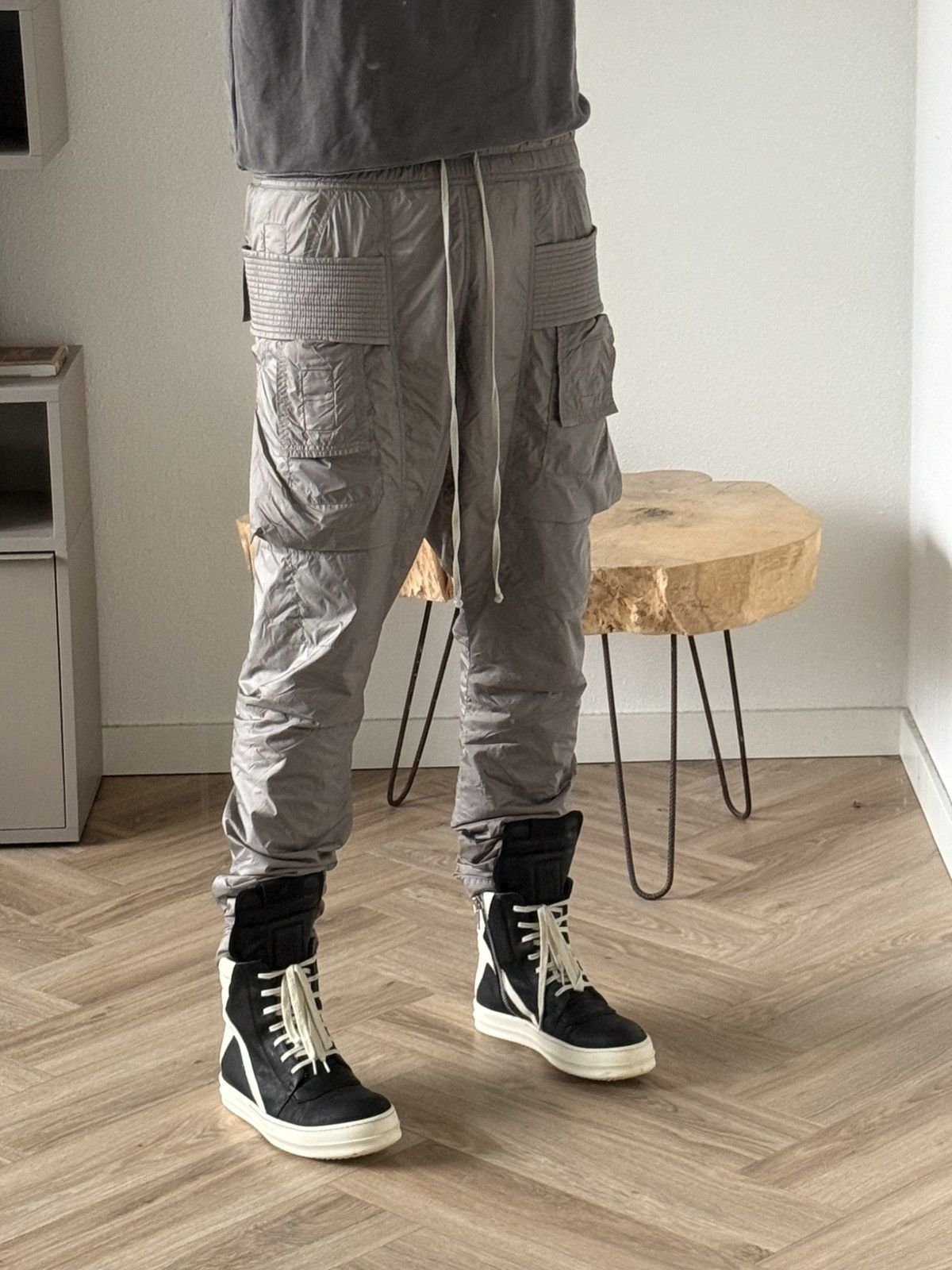 Rick Owens Drkshdw Rick Owens Drkshdw Creatch Cargo Nylon Size L Size US 34 / EU 50 - 9 Thumbnail