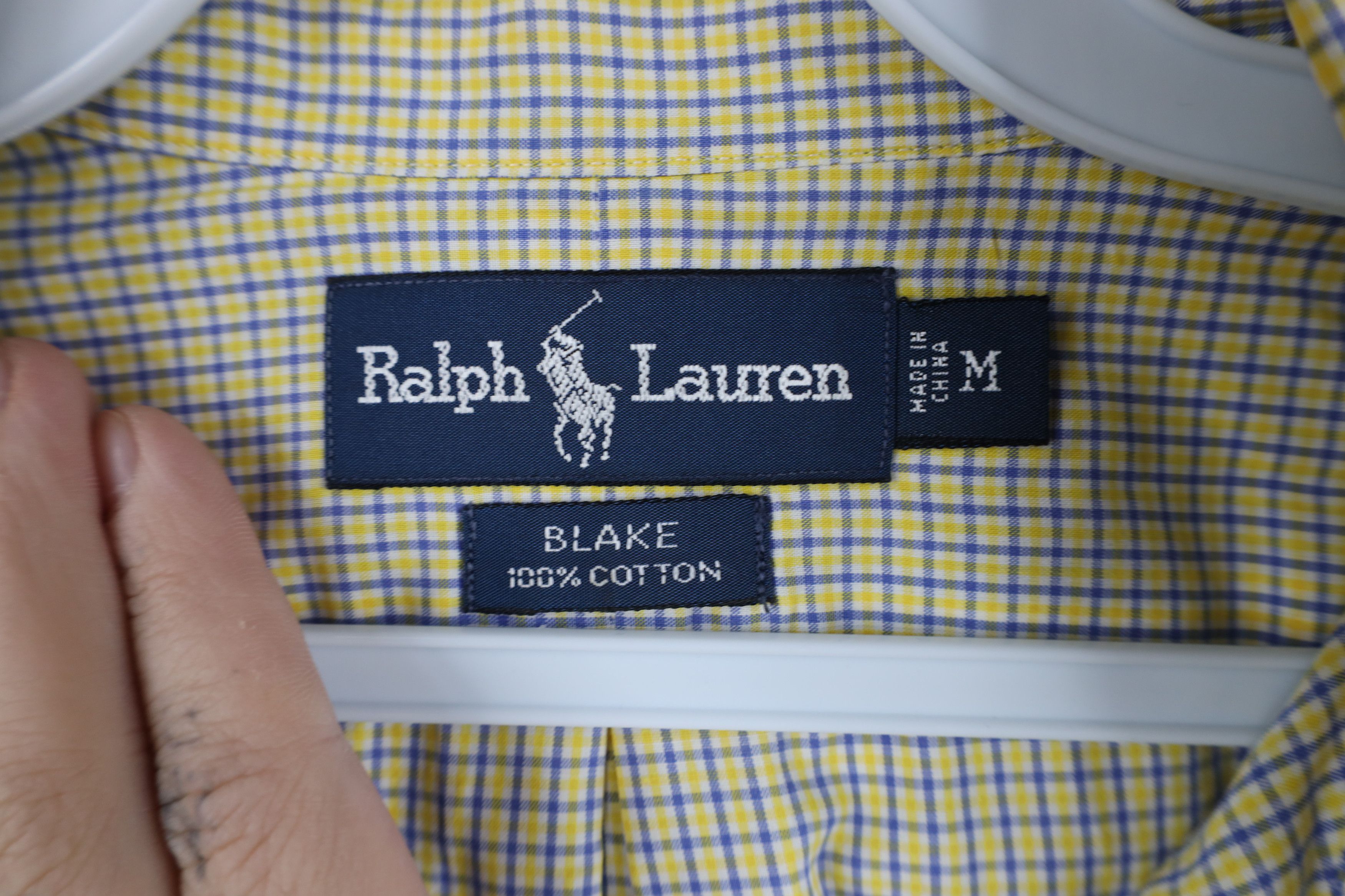 Polo Ralph Lauren Vintage 90s Ralph Lauren Short Sleeve Collared Button Shirt Size US M / EU 48-50 / 2 - 8 Thumbnail