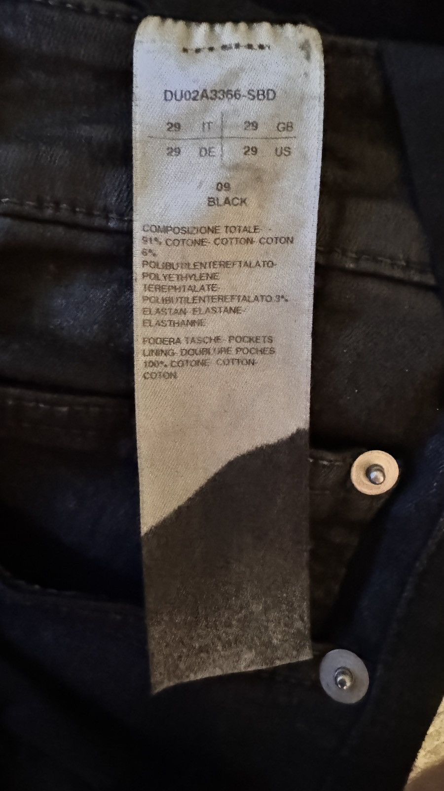 Rick Owens Rick Owens Distressed Detroit Cut Denim FW21 Size US 29 - 5 Thumbnail