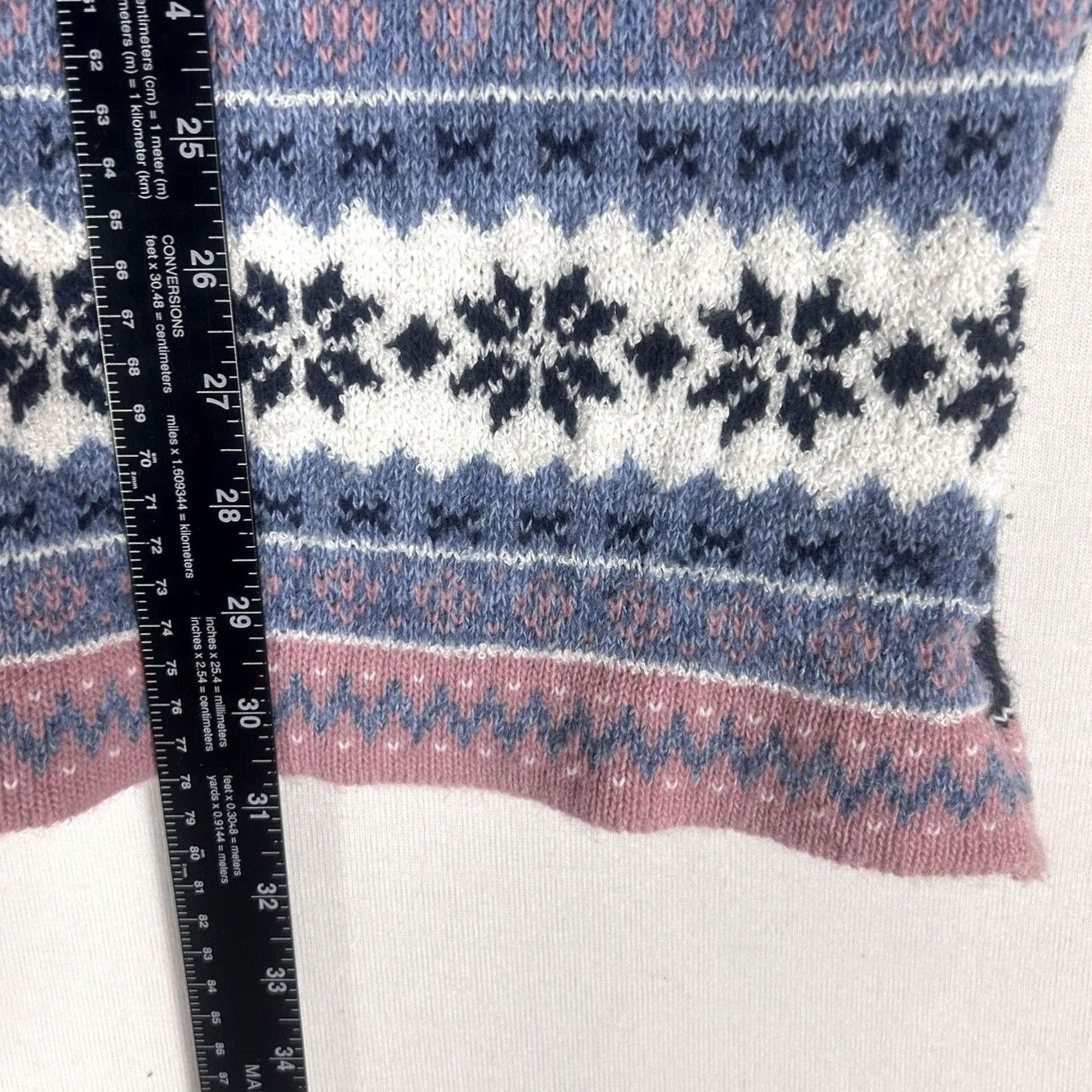 Vintage VINTAGE Ugly Christmas Sweater Womens Plus 2X Fleece Long Sleeve Holiday Knit L/S Size XXL / US 16-18 / IT 52-54 - 7 Thumbnail