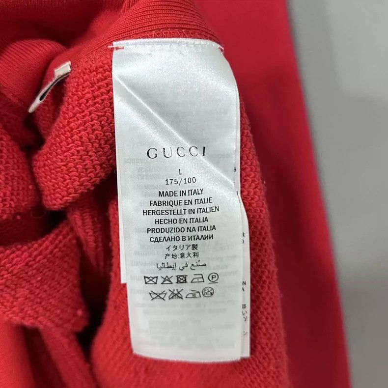 Gucci Gucci Embroidered floral tie hoodie 2503-Nextarrow Size US L / EU 52-54 / 3 - 4 Thumbnail