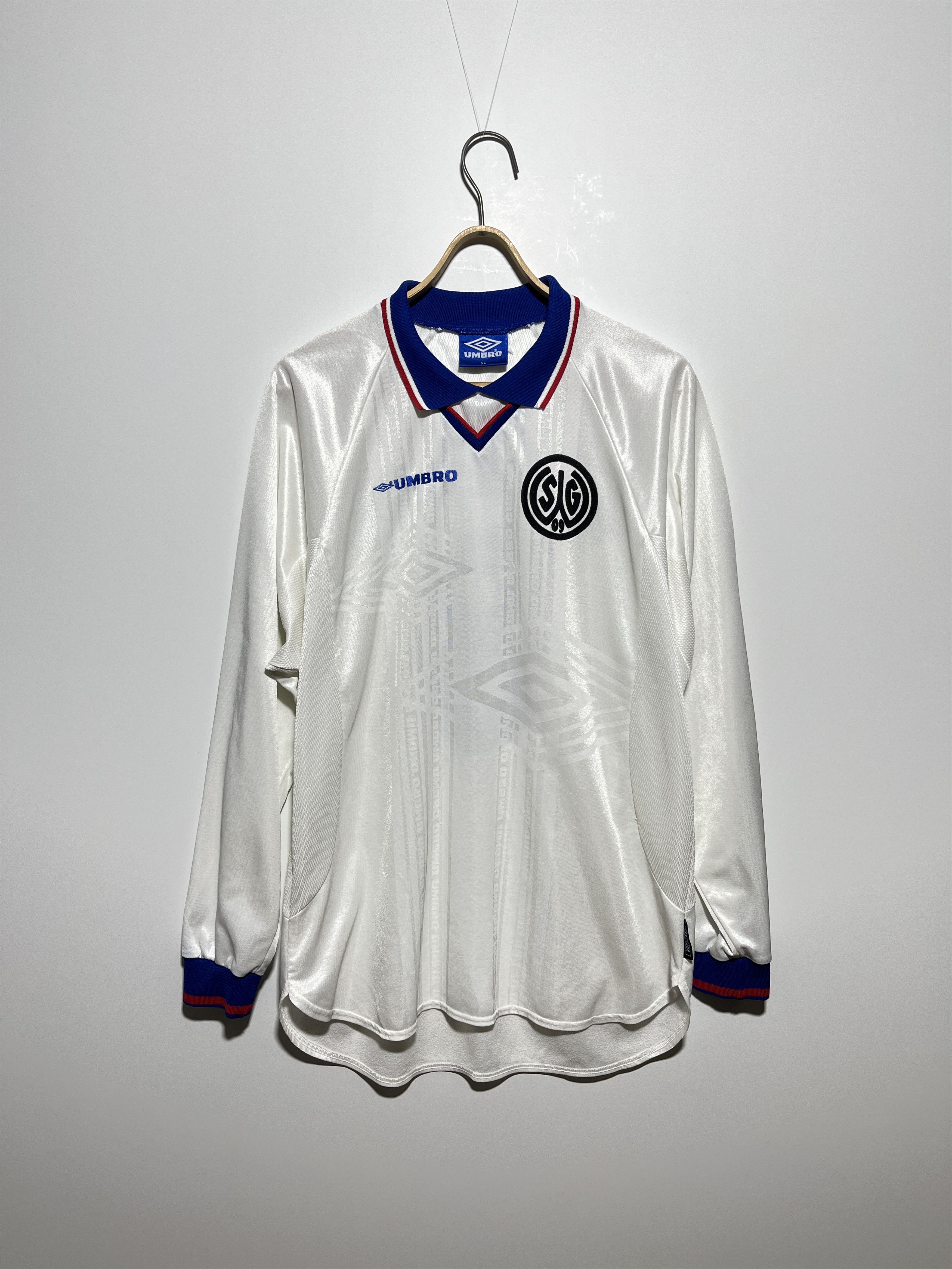 Umbro × Vintage SG Wattenscheid 09 1997-1998 #8 Long Sleeve Football Jersey Size US XL / EU 56 / 4 - 1 Thumbnail