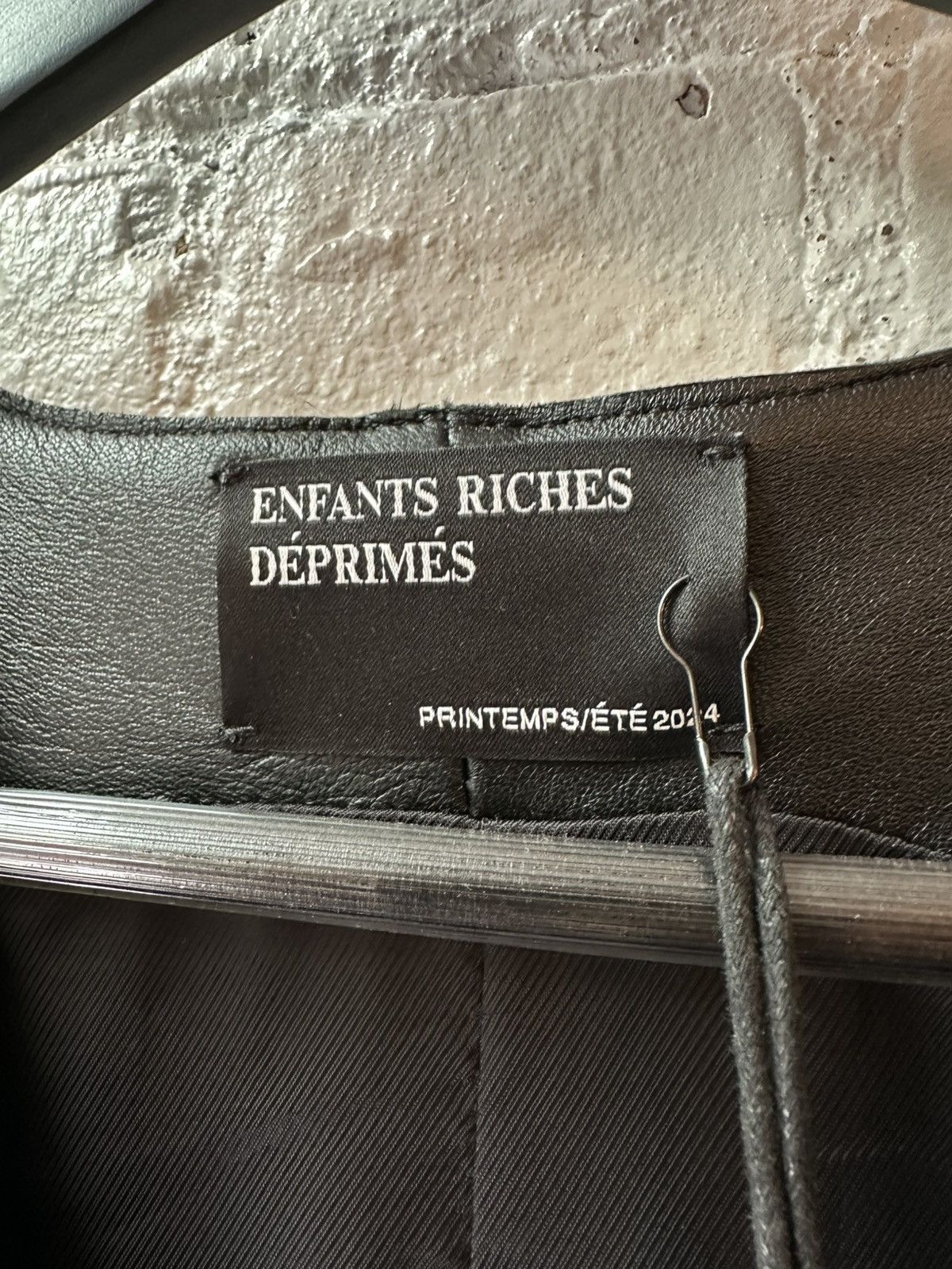Enfants Riches Deprimes WOMANS ERD LEATHER VEST Size L / US 10 / IT 46 - 2 Thumbnail