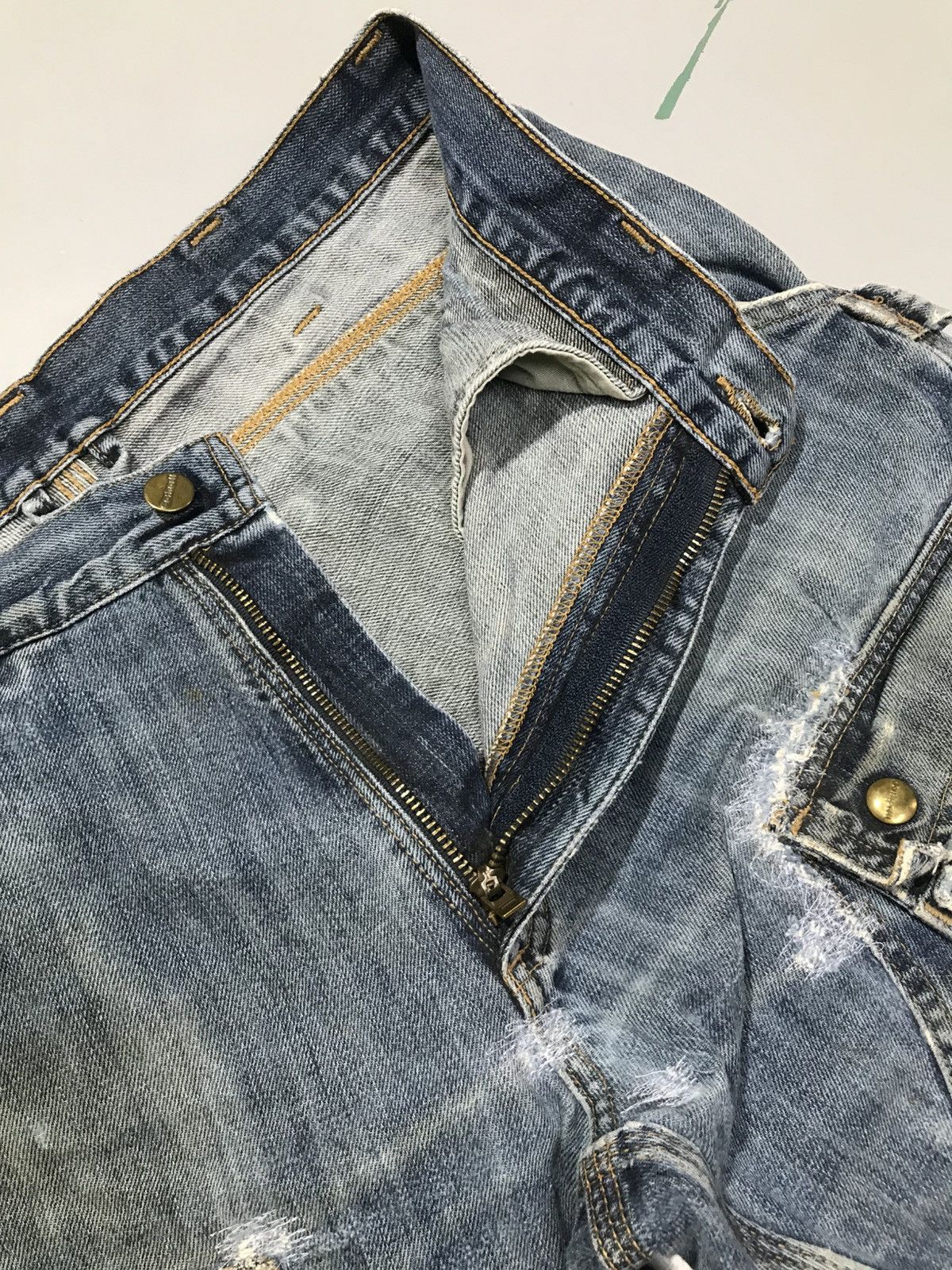 Carhartt Vintage carhartt EB229 DKW double knee repaired denim Size US 32 / EU 48 - 6 Thumbnail