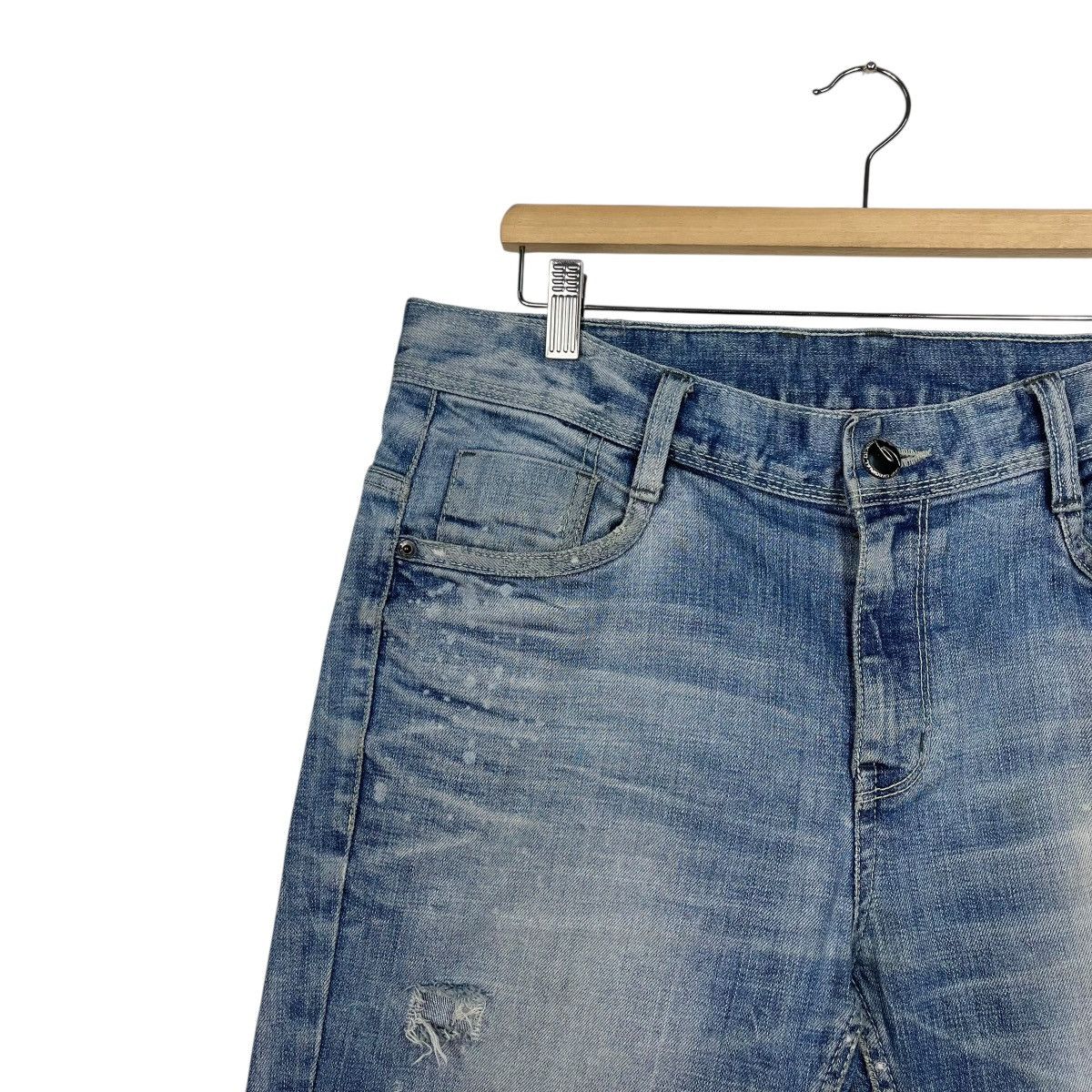 Other Vintage GRF Distressed Denim Jeans Size US 34 / EU 50 - 6 Thumbnail