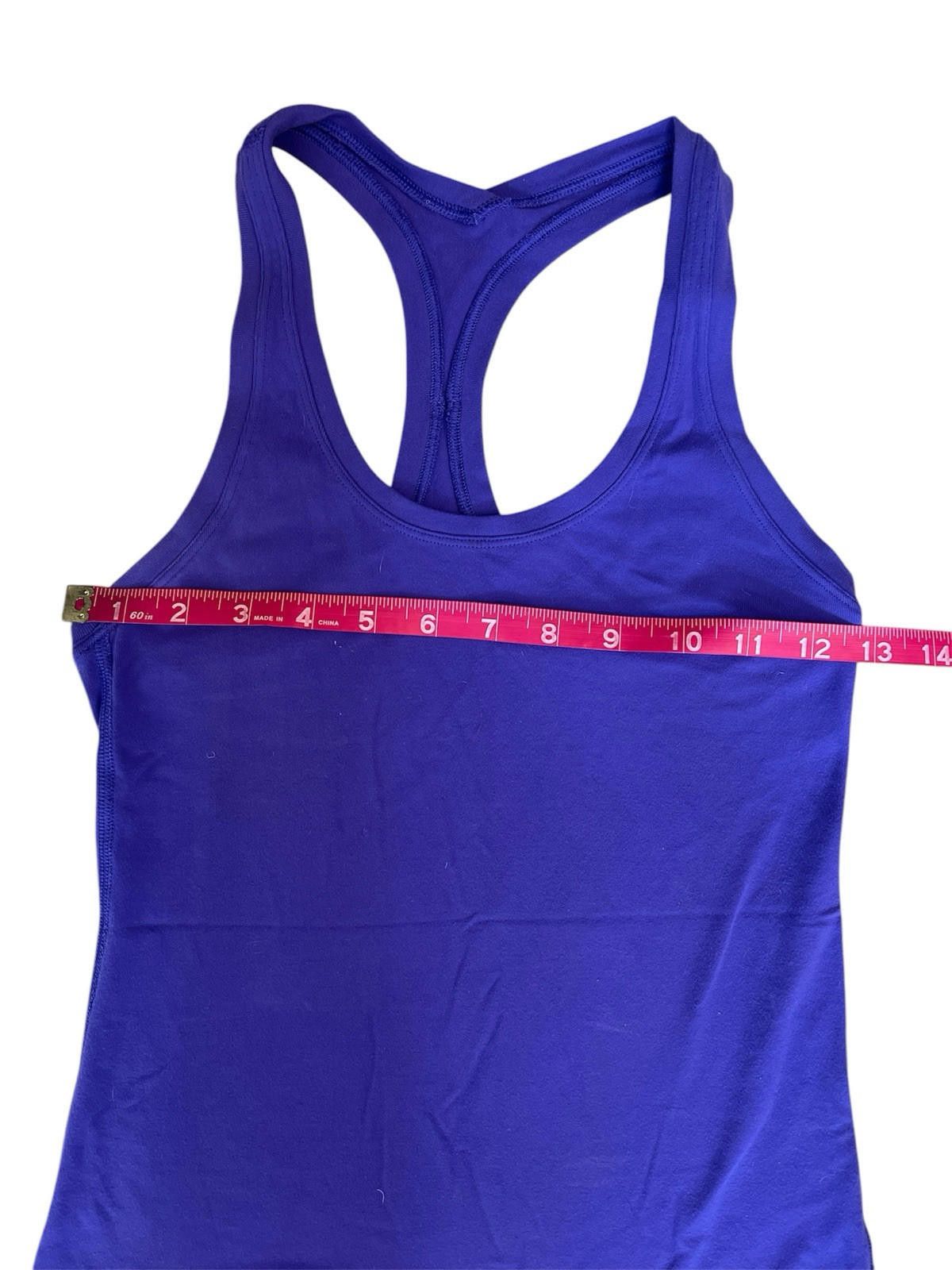 Designer Lululemon Cool Racerback POWER PURPLE Small Size S / US 4 / IT 40 - 4 Thumbnail