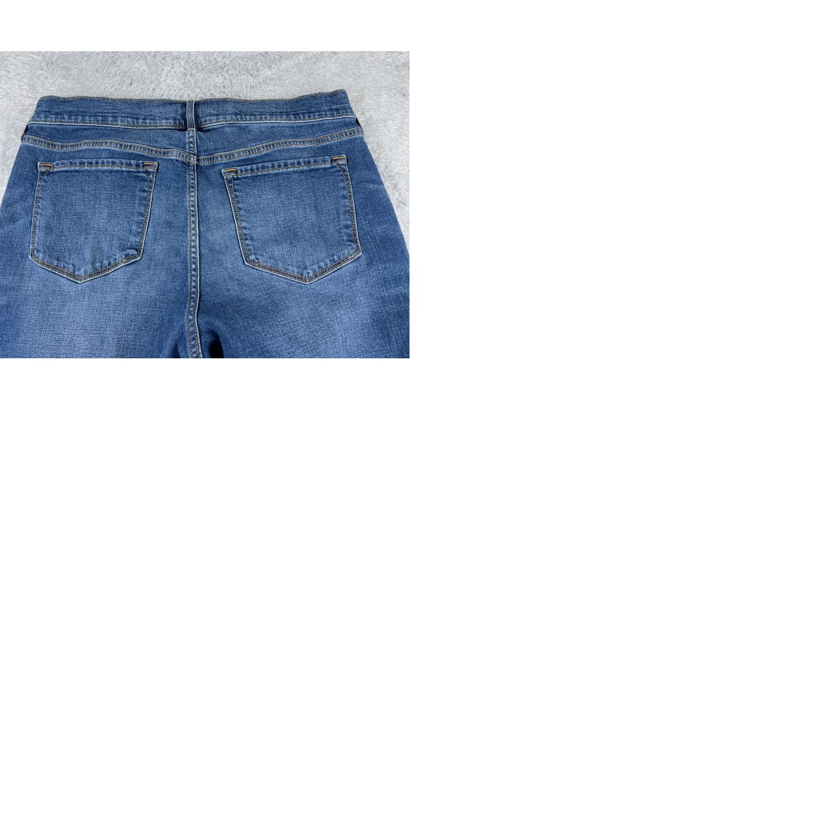 Old Navy Old Navy Jeans Women 10 30x27 Blue Denim Flare High Rise Cotton Med Wash Size 32" / US 10 / IT 46 - 10 Thumbnail