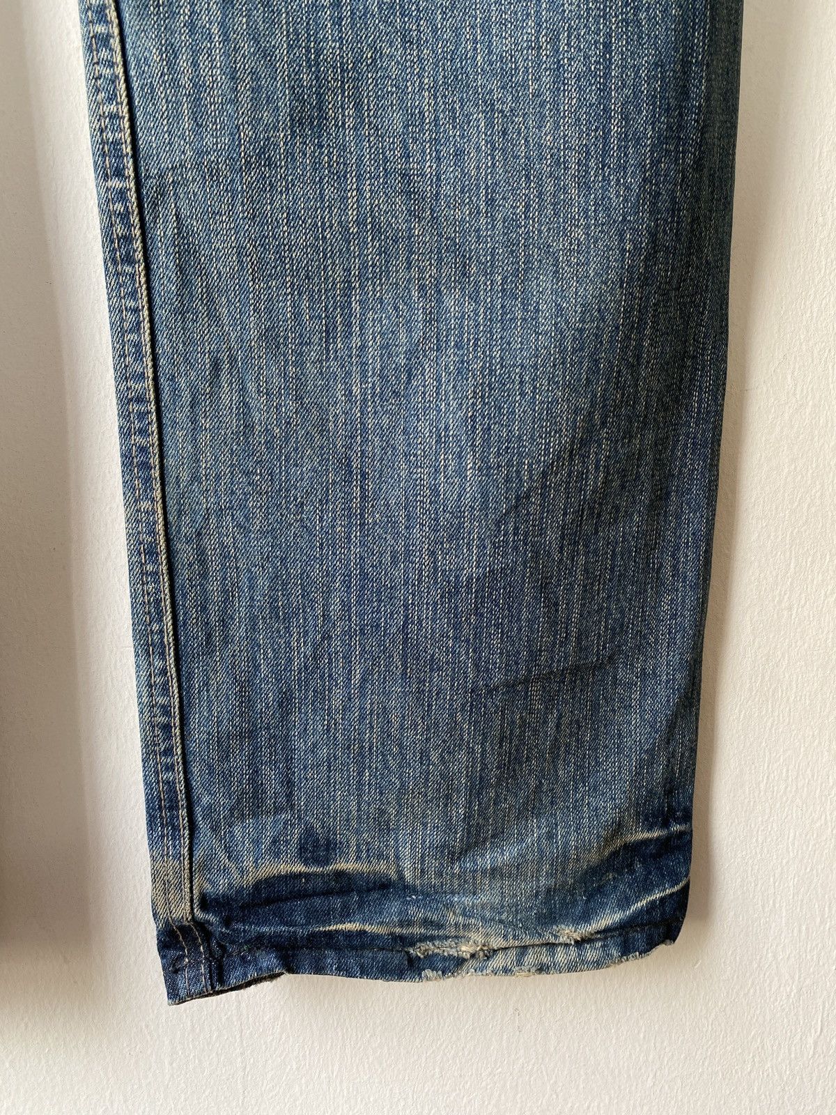 Japanese Brand Japanese Brand Global Work Distressed Denim Size US 32 / EU 48 - 14 Thumbnail