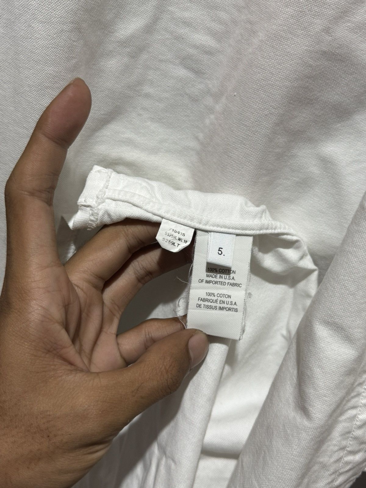 Thom Browne Thom Browne Classic Oxford Shirt Size US XL / EU 56 / 4 - 7 Thumbnail