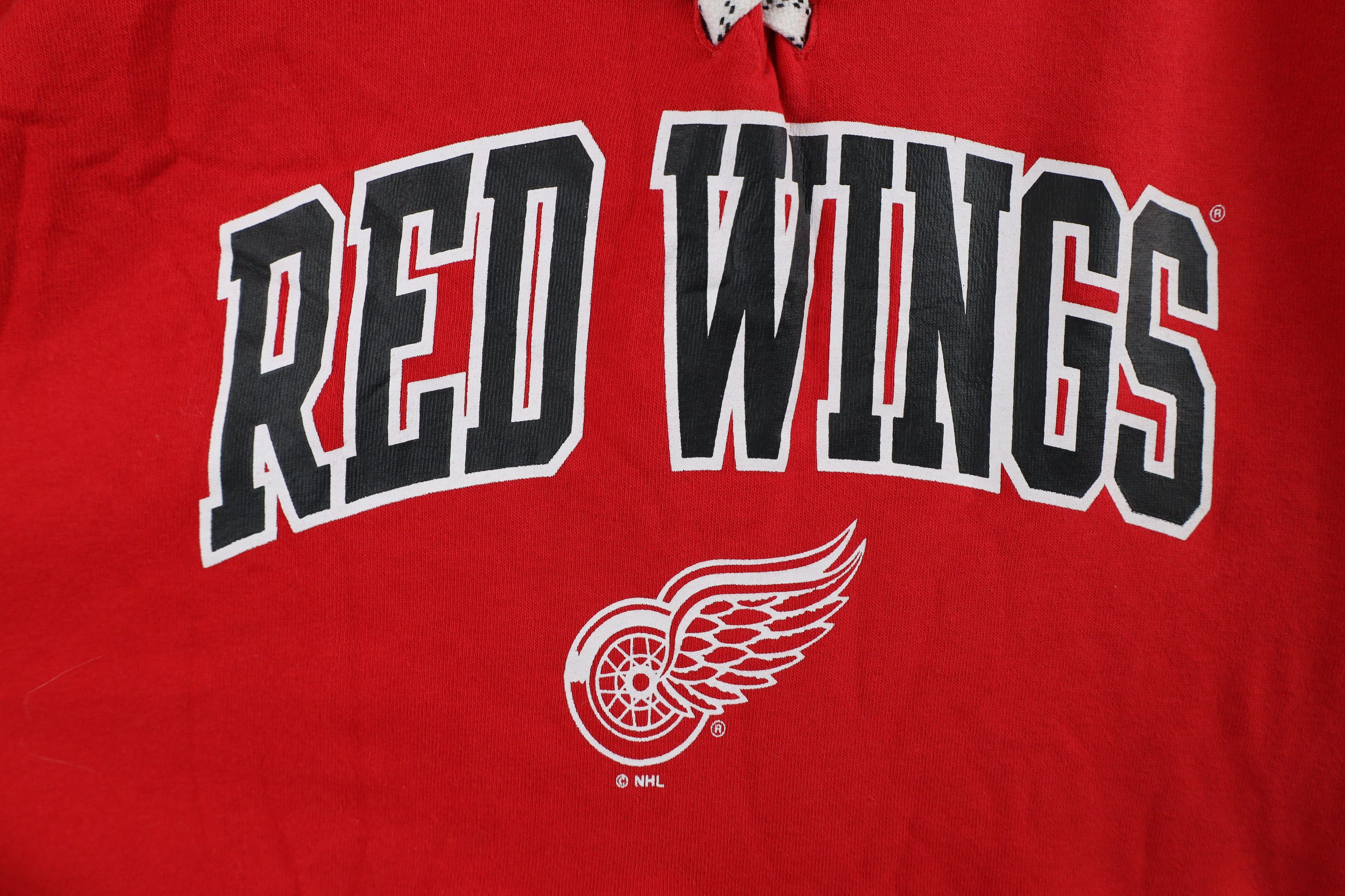 Vintage Vintage NHL Red Wings Hockey Jersey Hoodie Sweatshirt Size US XXL / EU 58 / 5 - 8 Thumbnail