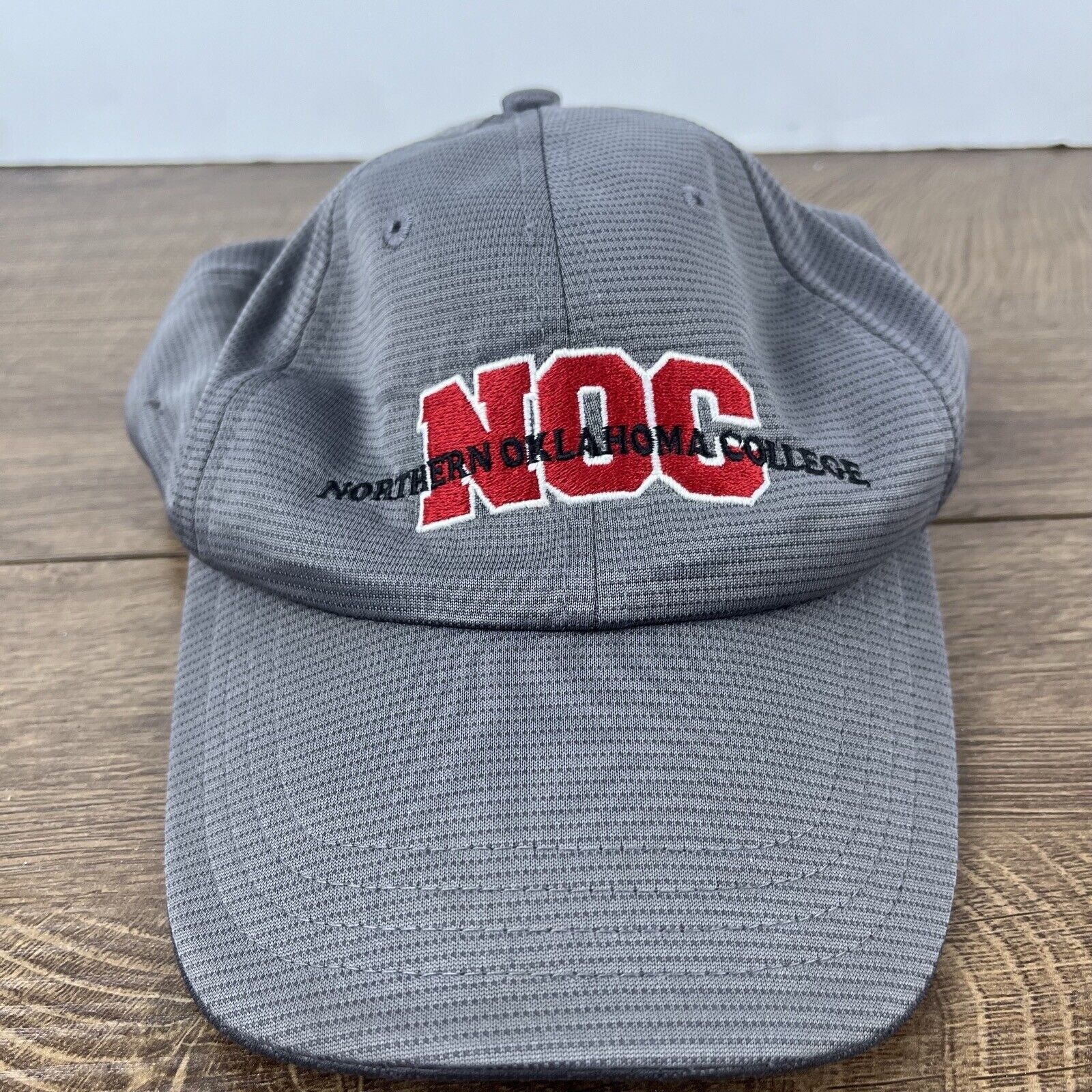 Other Northern Oklahoma College Hat NOC Hat Gray Adjustable Hat Ad Size ONE SIZE - 2 Thumbnail