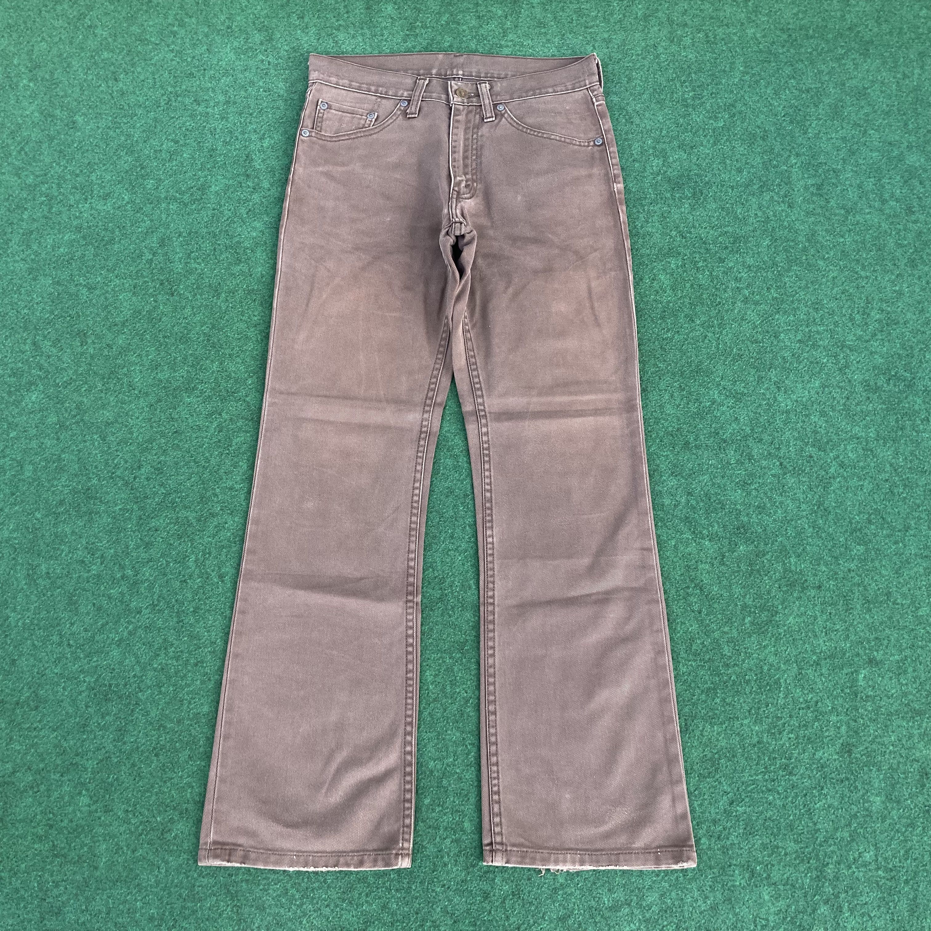 Levi's × Vintage Vtg Levis 517 Denim Bootcut Faded Punk Grunge Jeans Size US 29 - 1 Thumbnail